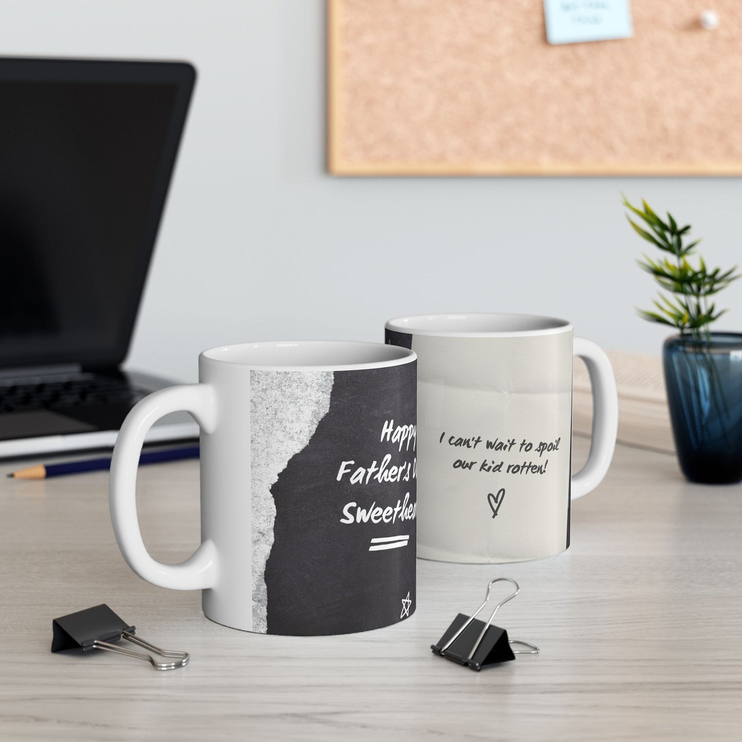 Personalized Love Mug, Ideal Gift for Soon-To-Be Dad, Coffee Lover - 14034