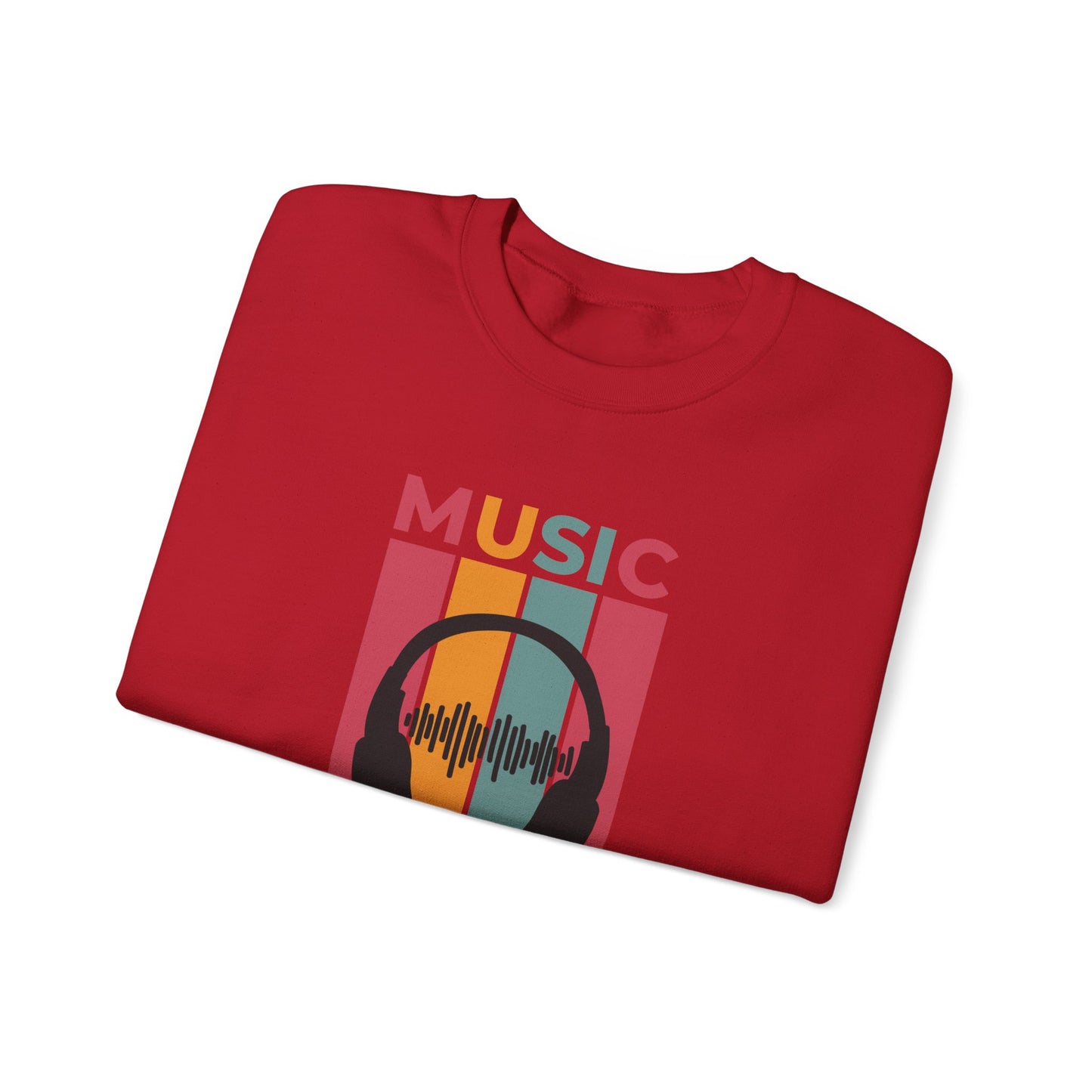 I Love Music - Unisex Heavy Blend™ Crewneck Sweatshirt - 10599