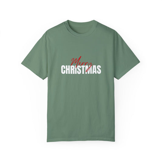 Merry Christmas - Unisex Garment-Dyed T-shirt - 10495