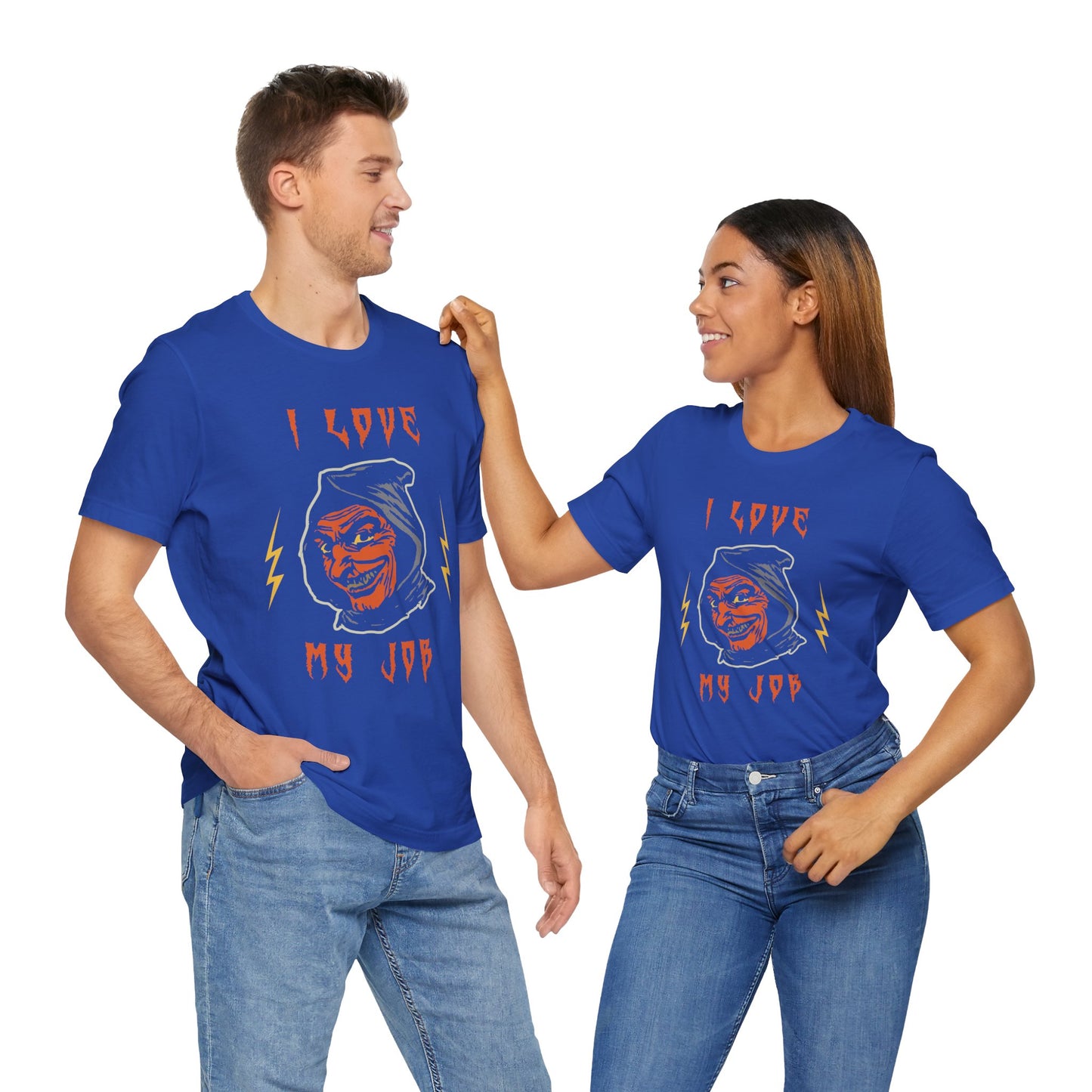Halloween: I Love My Job - Unisex Jersey Short Sleeve Tee - 12658