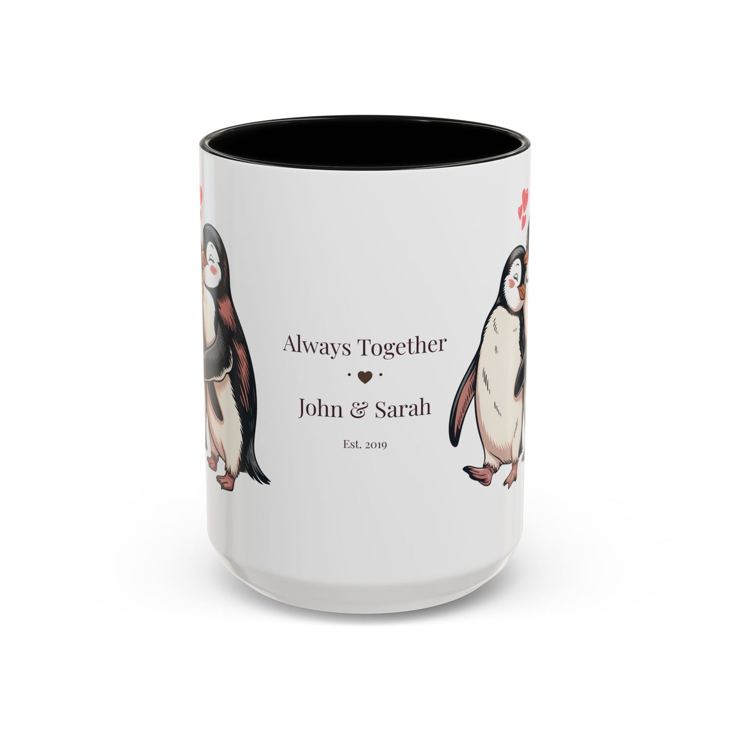 Love You More – Personalized Valentine’s Coffee Mug | Custom Romantic Gift —  (11/15 oz) - 14743