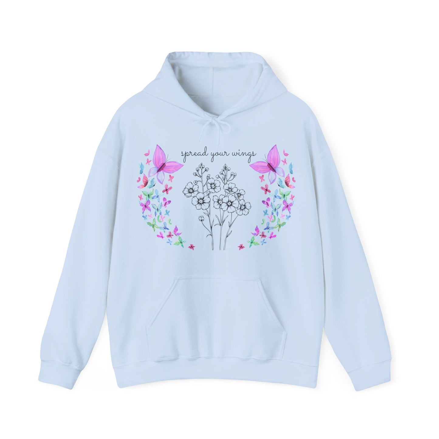 Butterfly Unisex Heavy Blend™ Hooded Sweatshirt - 12319