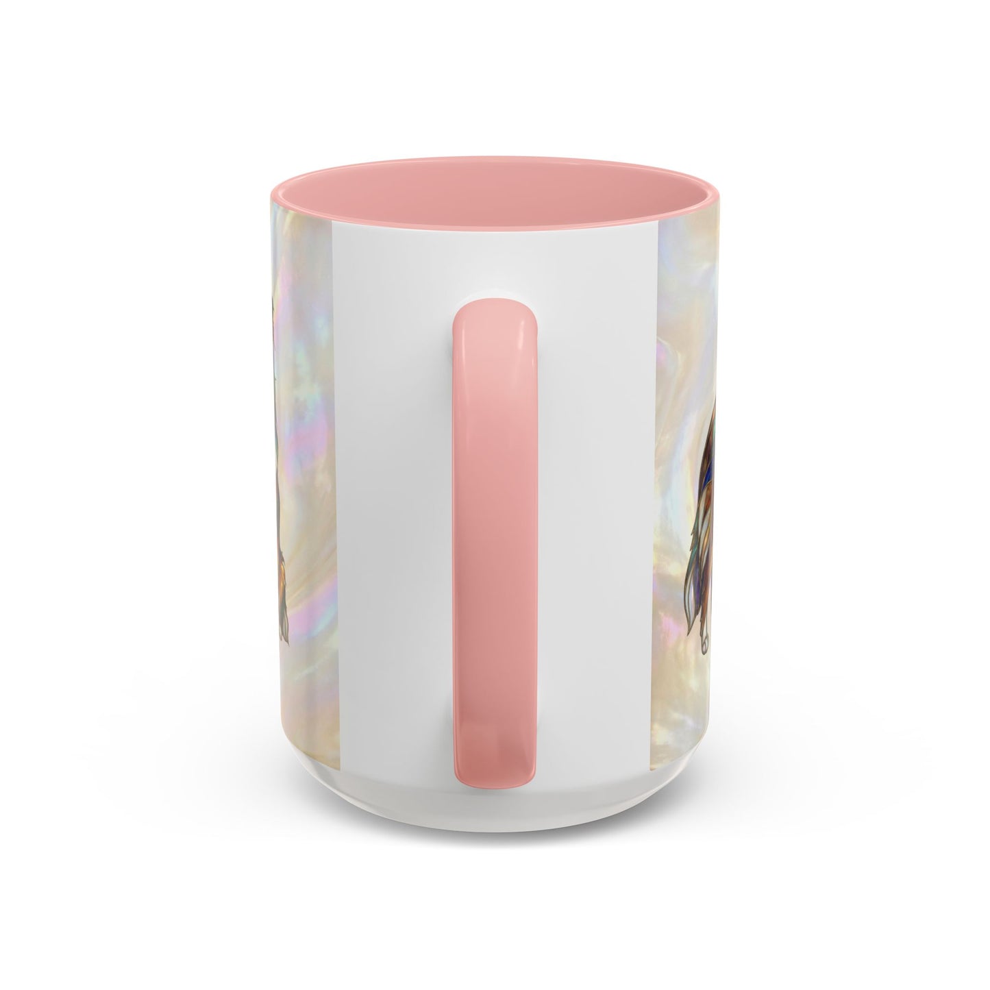 Sheltie Accent Coffee Mug – Stained Glass Design 11/15oz - 14645