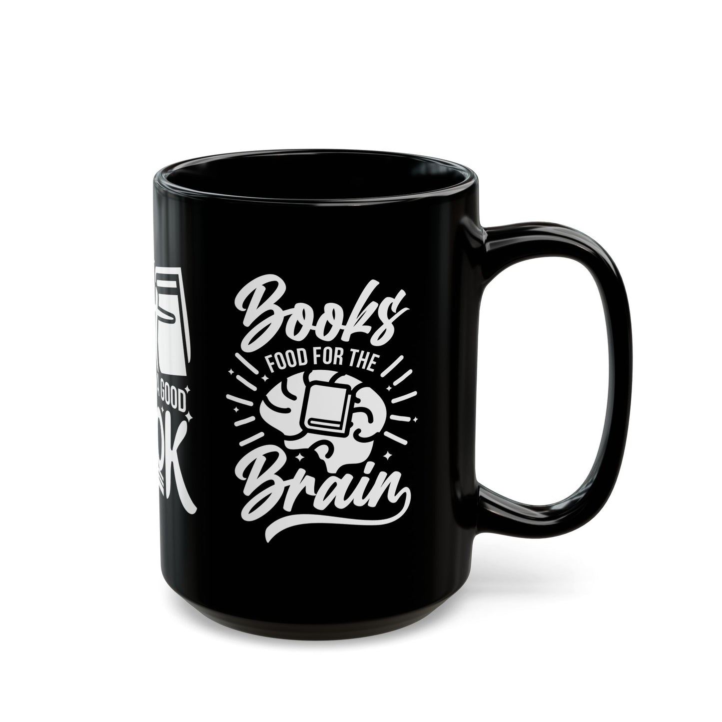 Get Lost in A Good Book - Black Mug (11oz, 15oz) - 10689