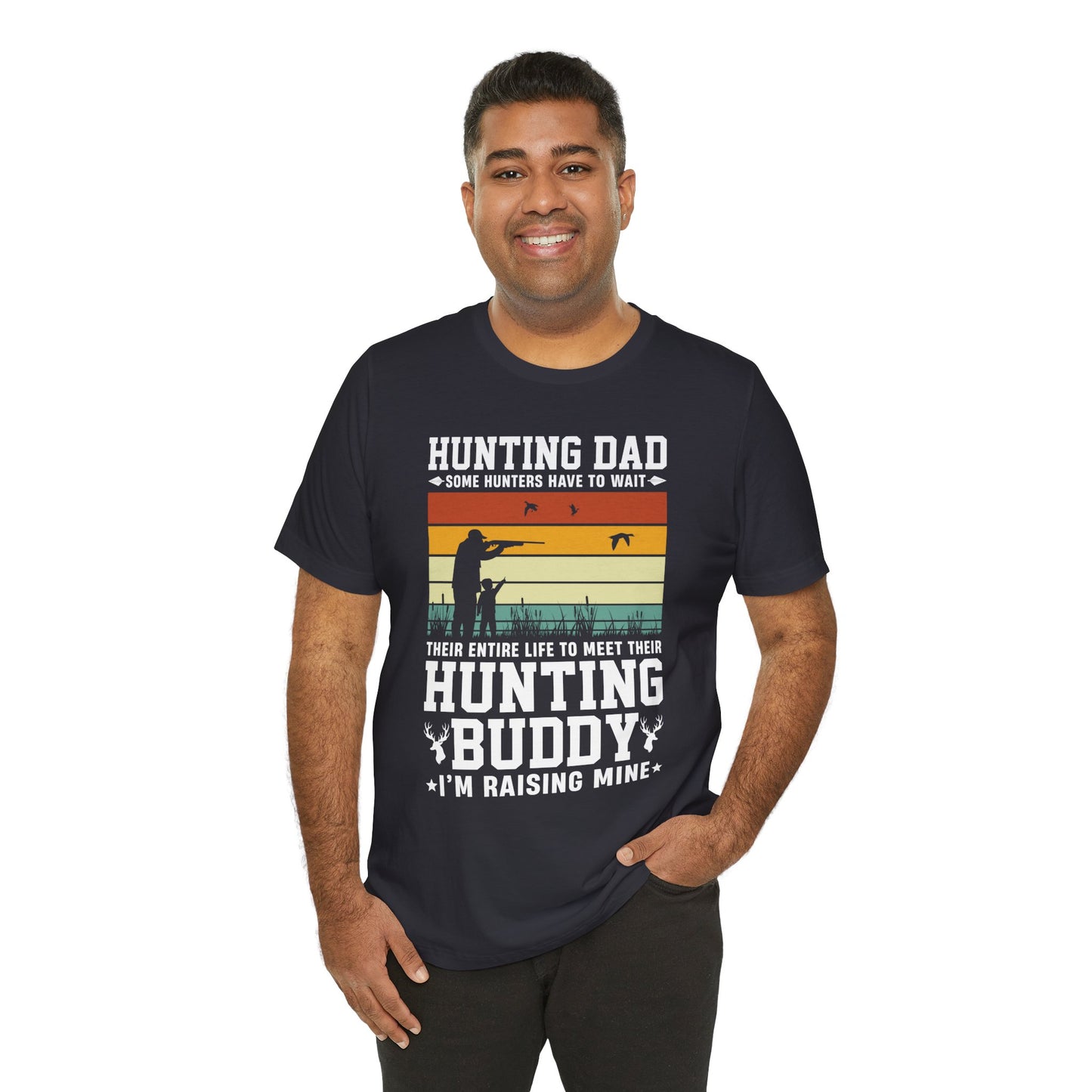 Hunting Dad - Unisex Jersey Short Sleeve Tee - 13770