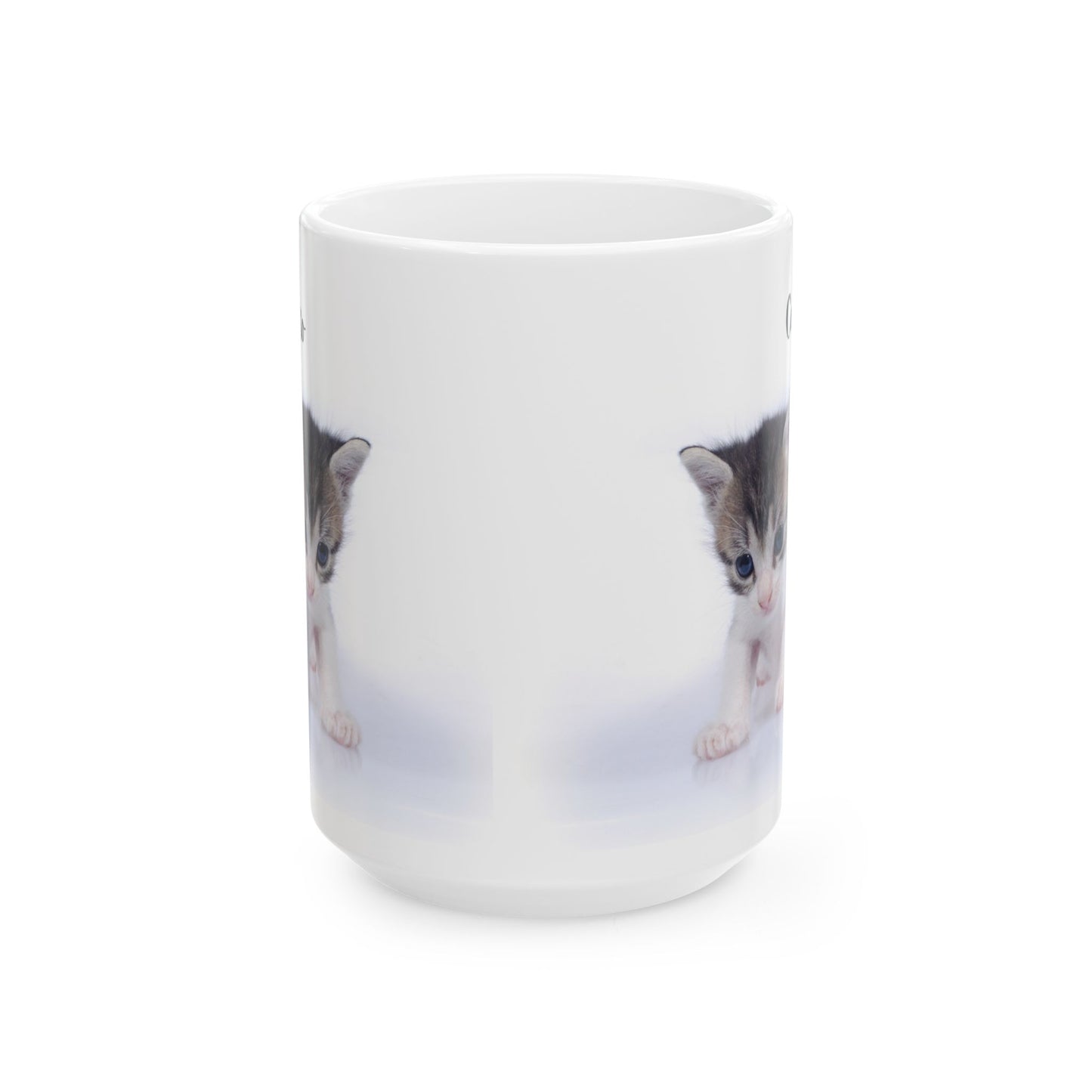 Cute Cat Ceramic Mug - Perfect Gift for Cat Lovers, Coffee Lovers, Animal Lovers, Pet Owners, Birthday, Holiday! - 14196