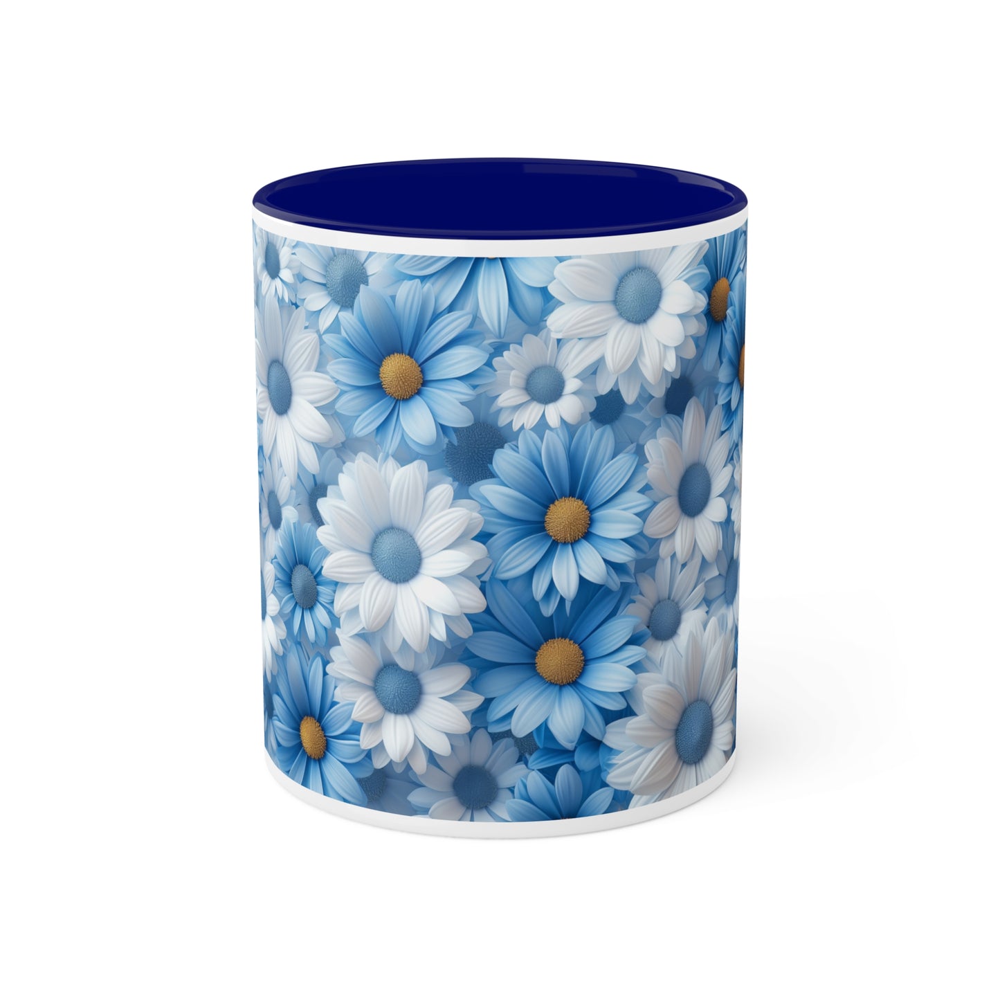 Peaceful blue blossoms - Colorful Mugs, 11oz