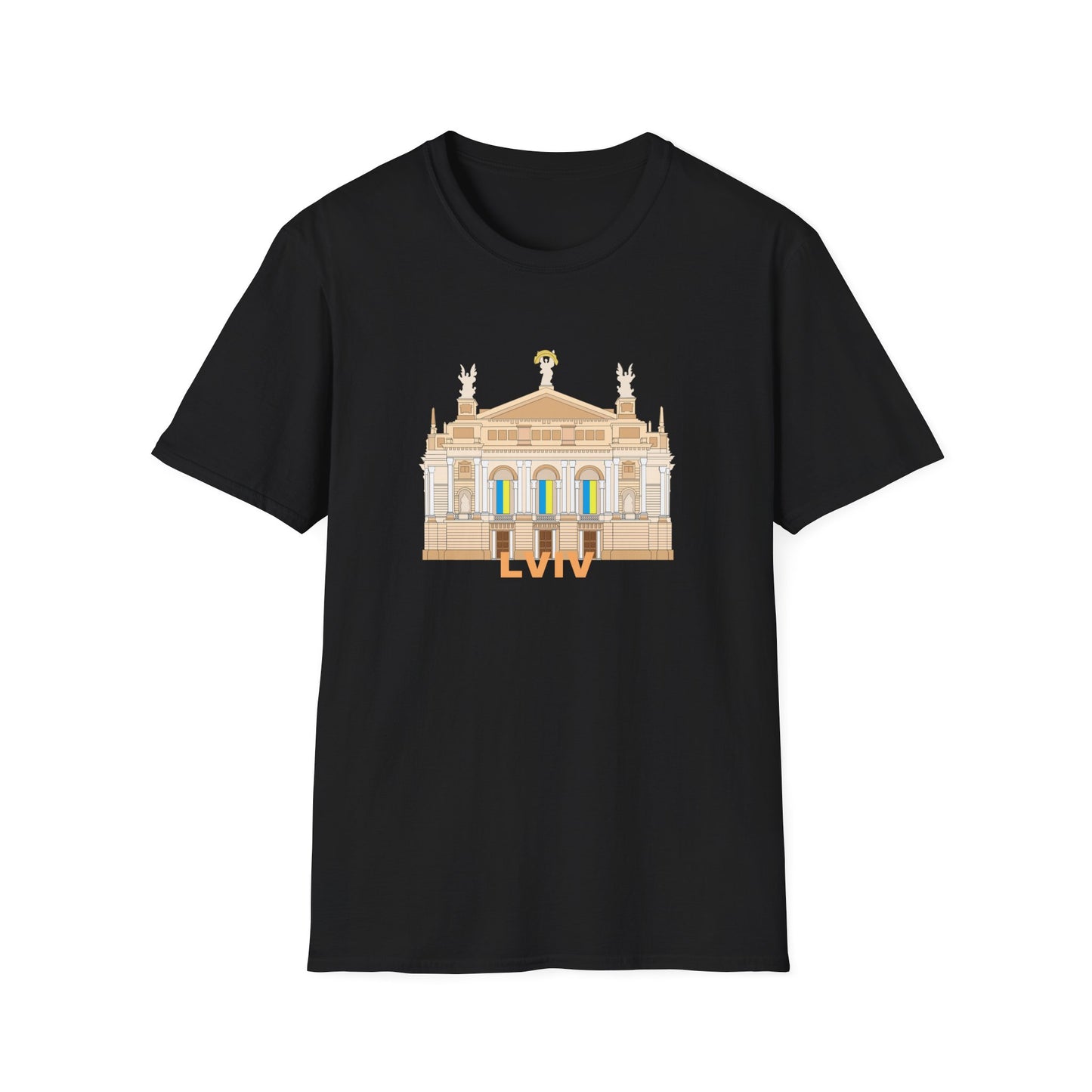 Lviv T-Shirt - Unisex Softstyle Tee - 12268