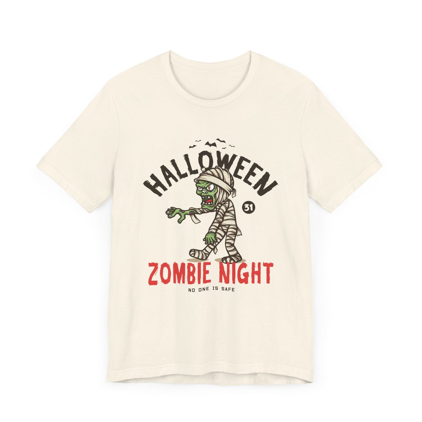 Halloween, Zombie Night - Unisex Jersey Short Sleeve Tee