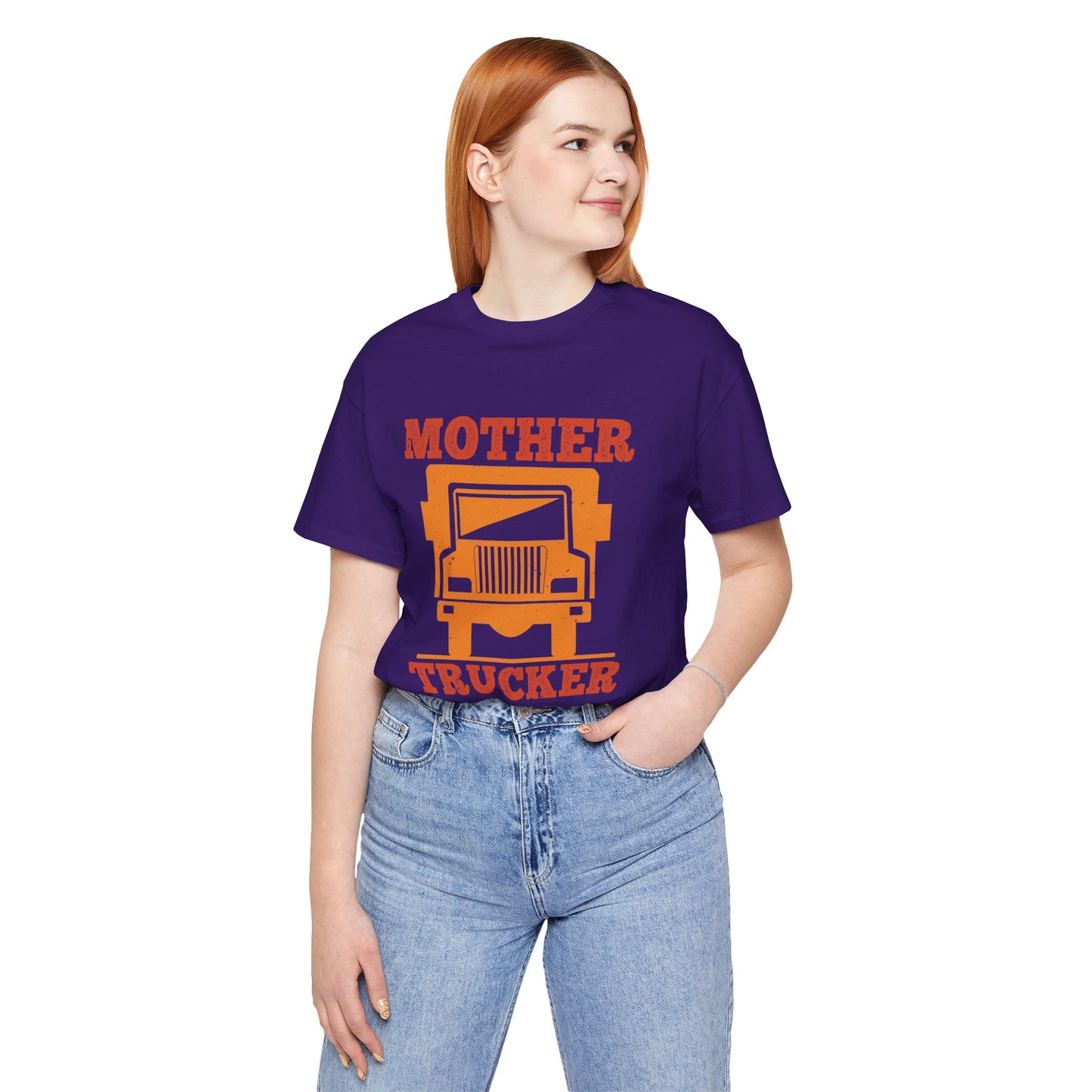 Mother Trucker - Unisex Jersey Short Sleeve Tee