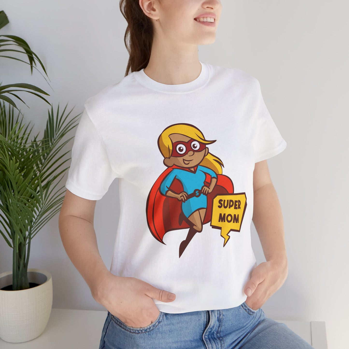Super Mom - Unisex Jersey Short Sleeve Tee - 13068