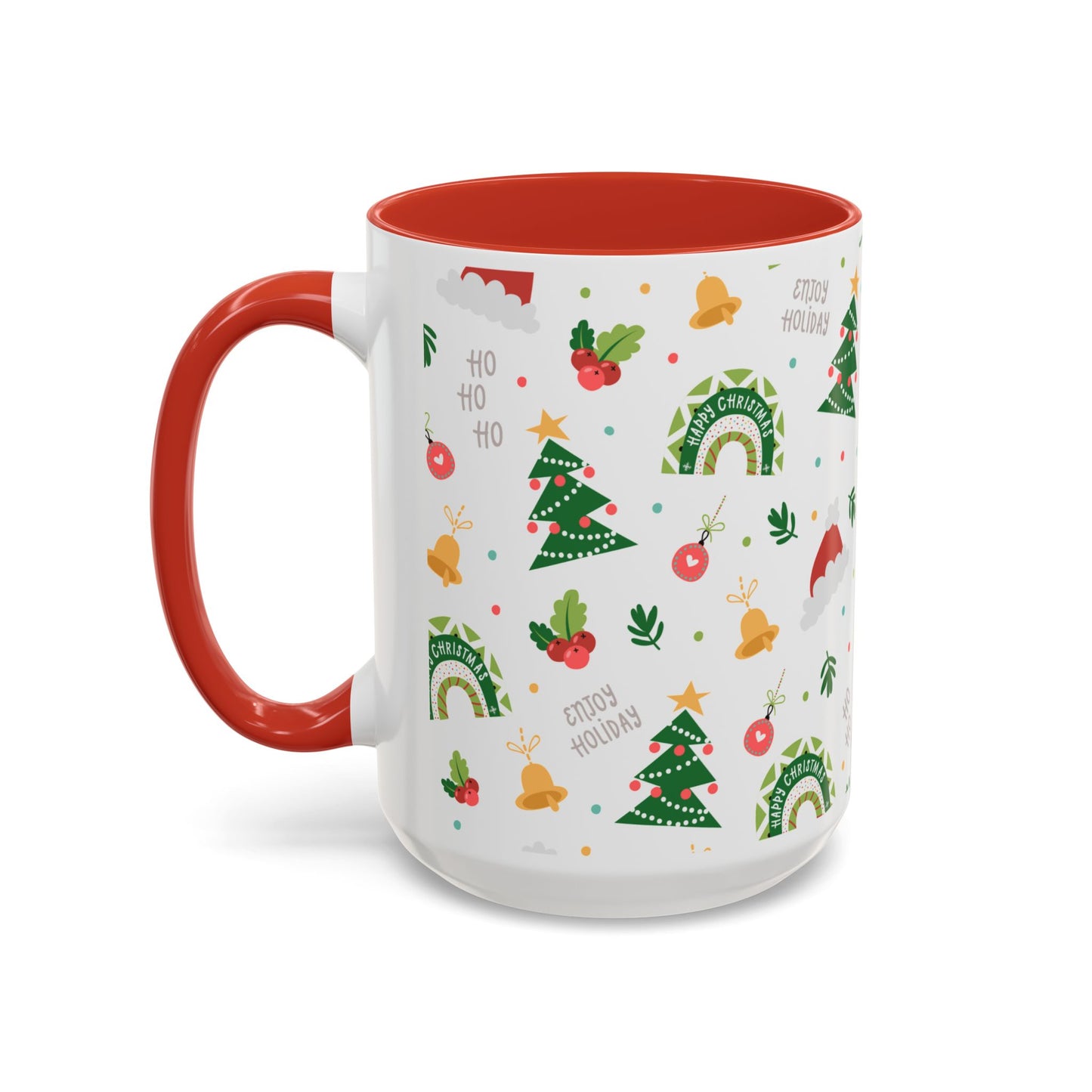 Hohoho, Merry Christmas - Accent Coffee Mug (11, 15oz) - 11242