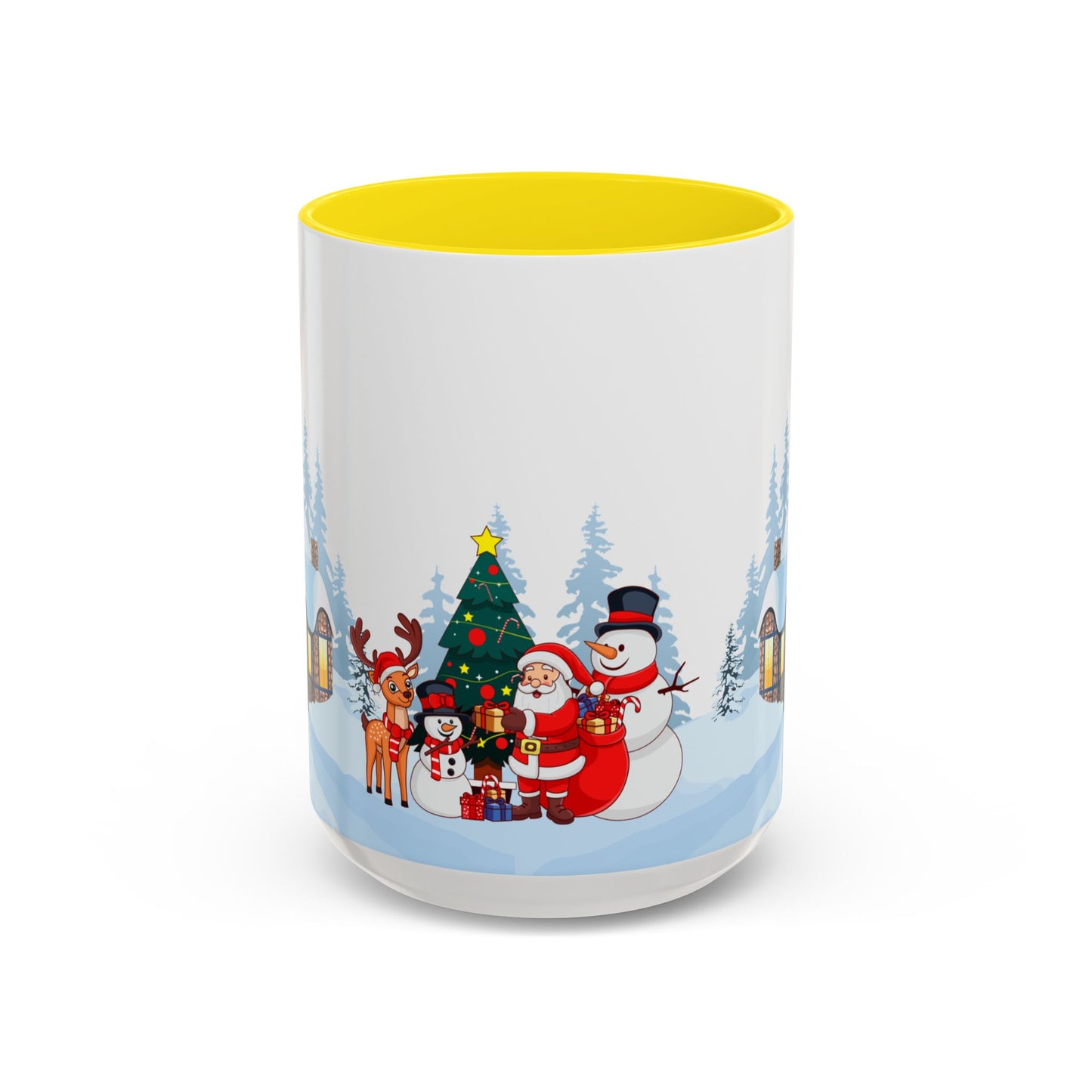 Outdoor Christmas Party - Accent Coffee Mug (11, 15oz) - 10454