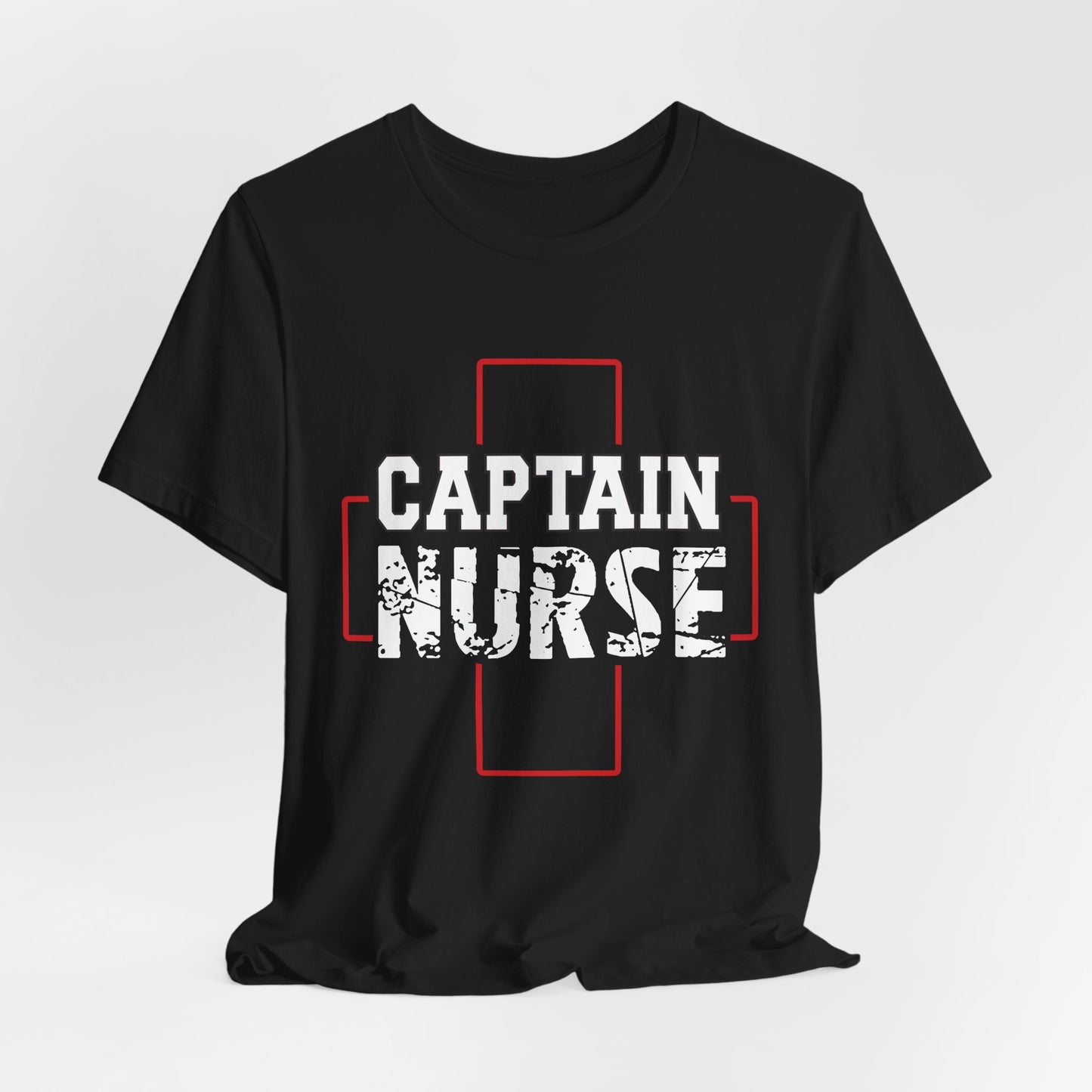 Captain Nurse - Unisex Jersey Short Sleeve Tee - 13262