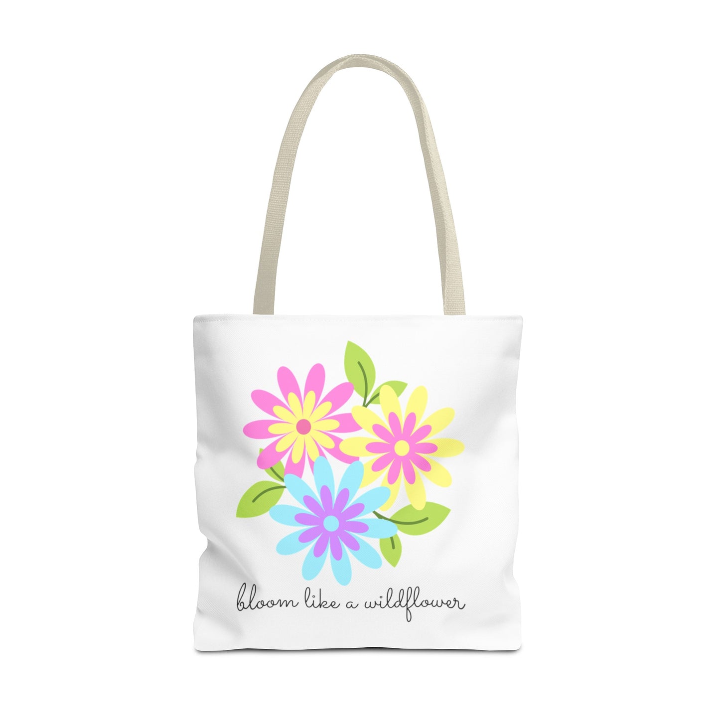 Bright Flower Tote Bag