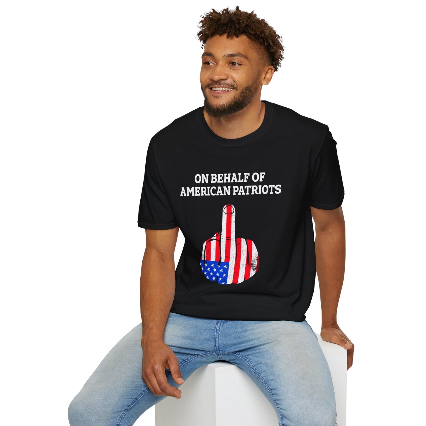 Patriotic Graphic Tee, Funny T-Shirt for Freedom Lovers, Gift for Veterans, Independence Day Wear, Casual Everyday Style - 13653