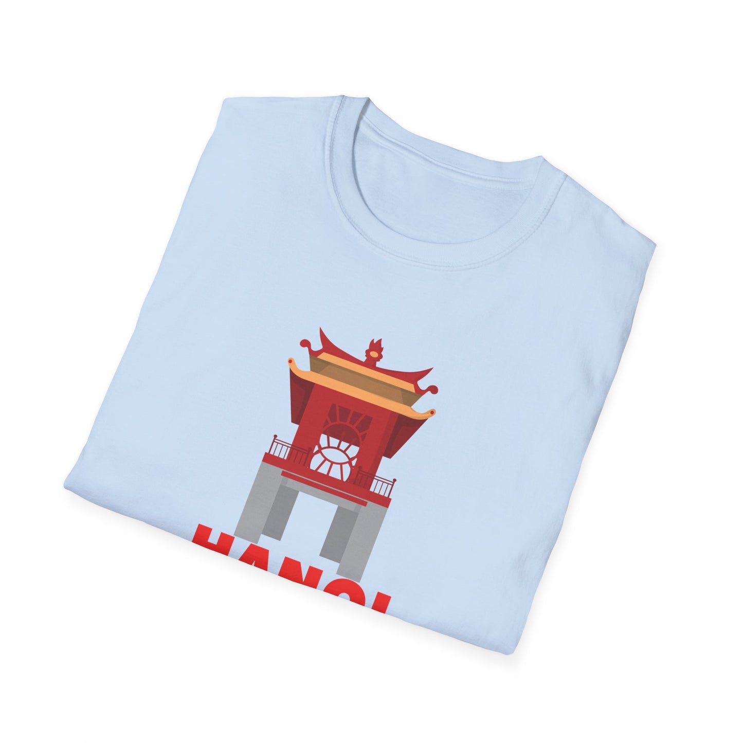 Hanoi Vietnam Graphic Unisex T-Shirt - Travel Souvenir Tee - 12264