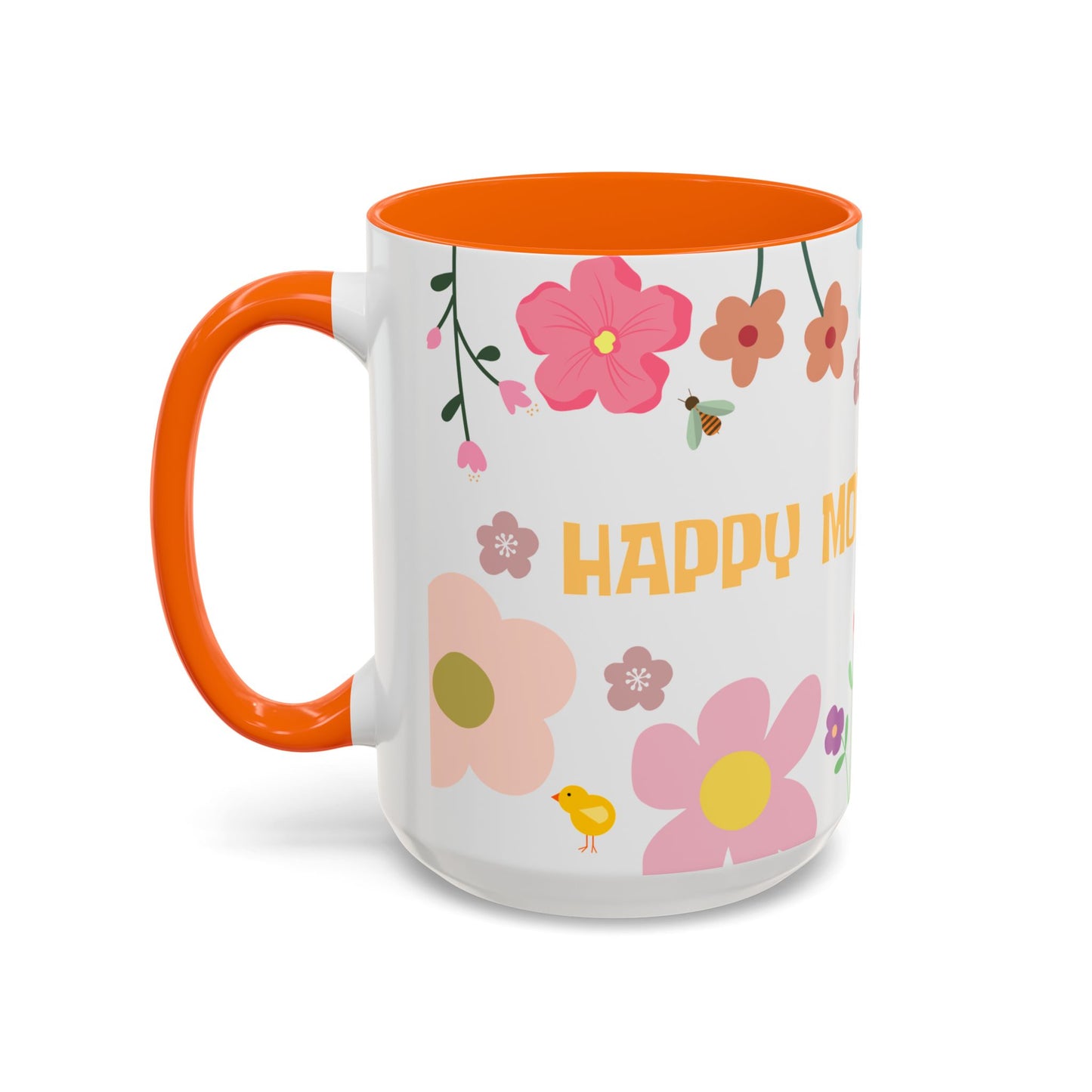 Floral Happy Mother's Day Coffee Mug - 11oz & 15oz - 11915