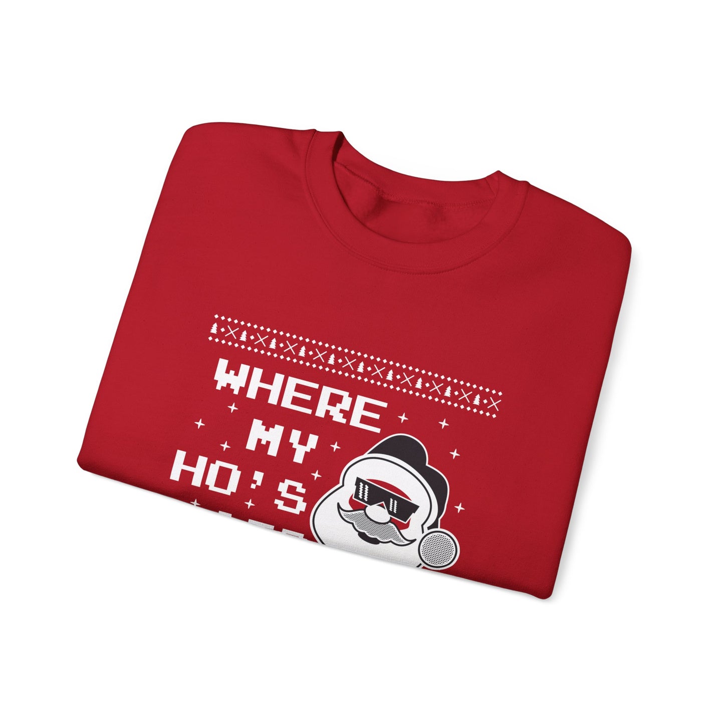 Where My Ho's At?  - Unisex Heavy Blend™ Crewneck Sweatshirt