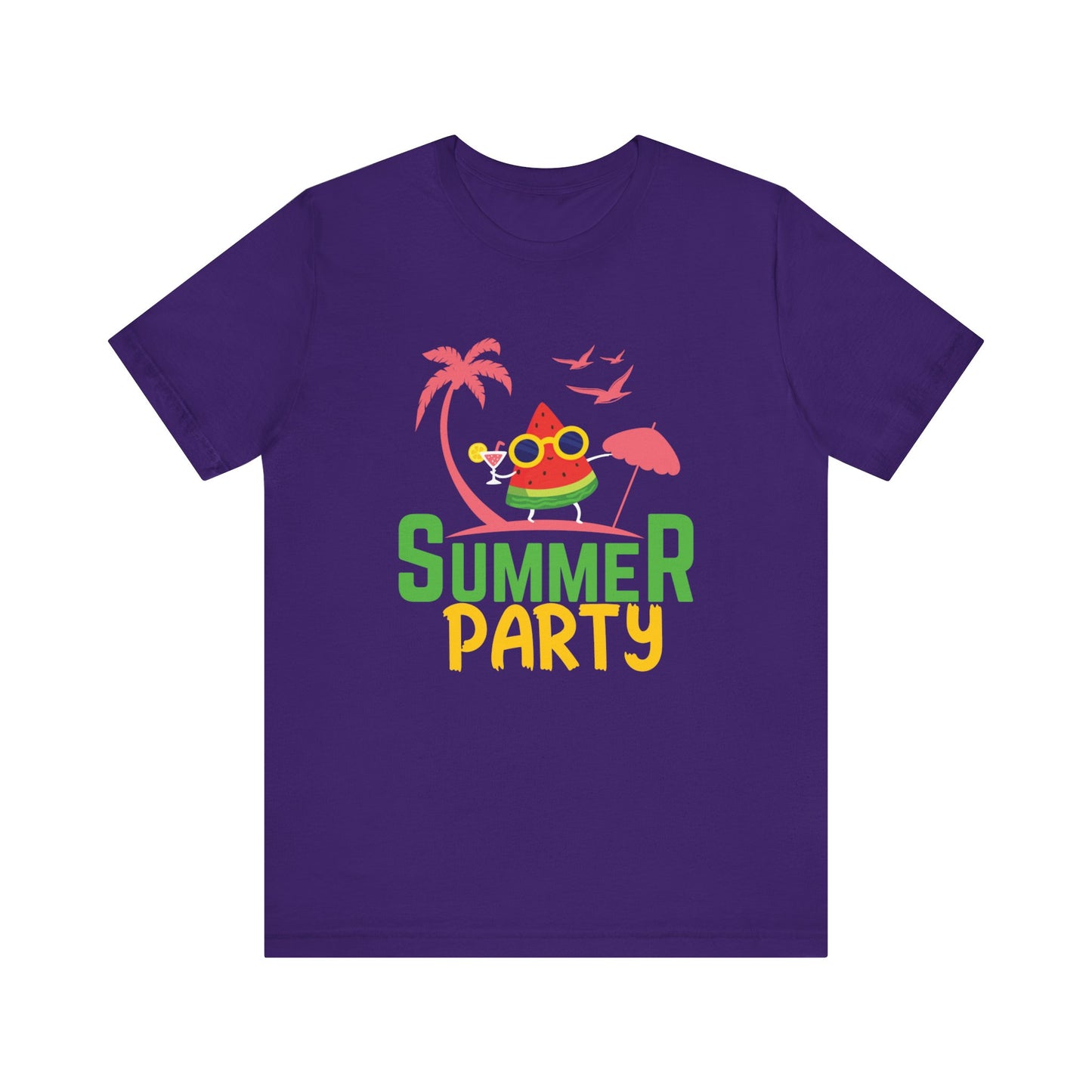 Summer Party - Unisex Jersey Short Sleeve Tee - 13093