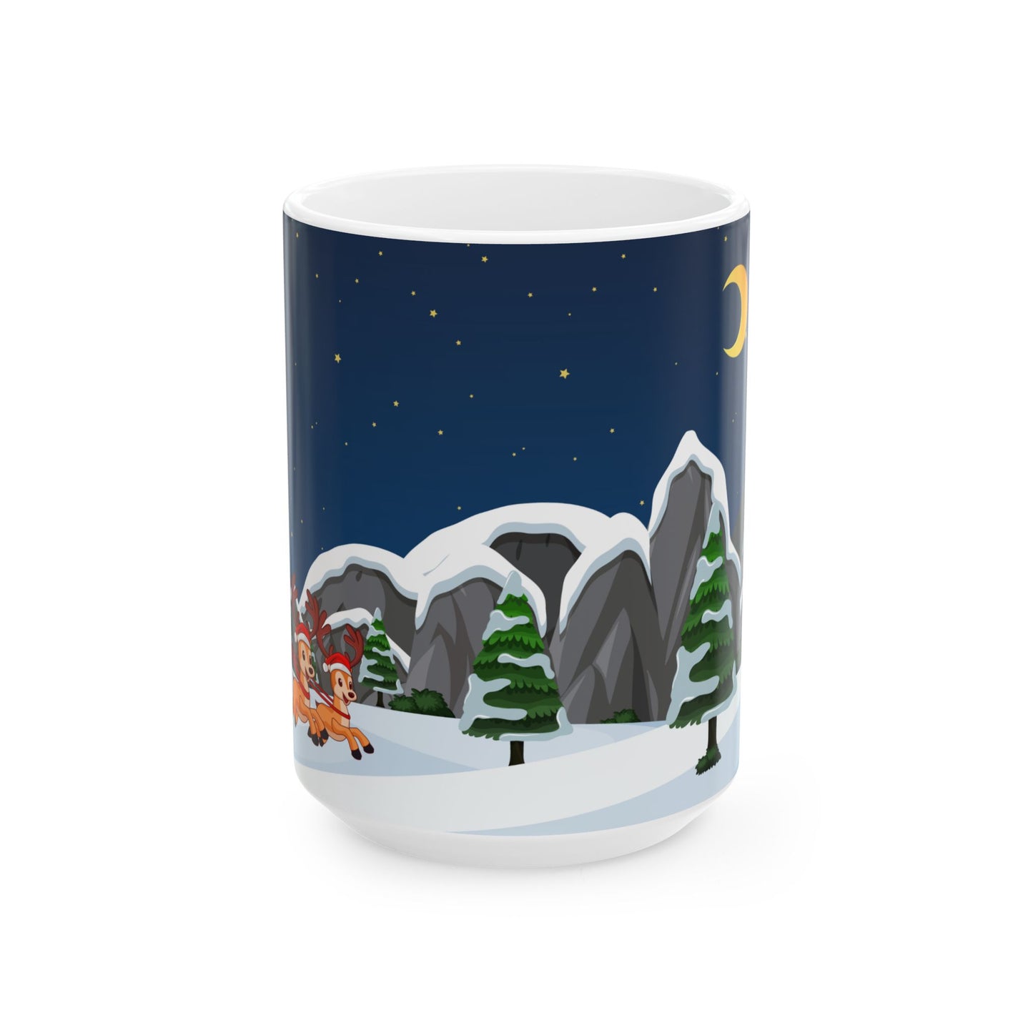 Santa's Arrival - Ceramic Mug, (11oz, 15oz) - 10451