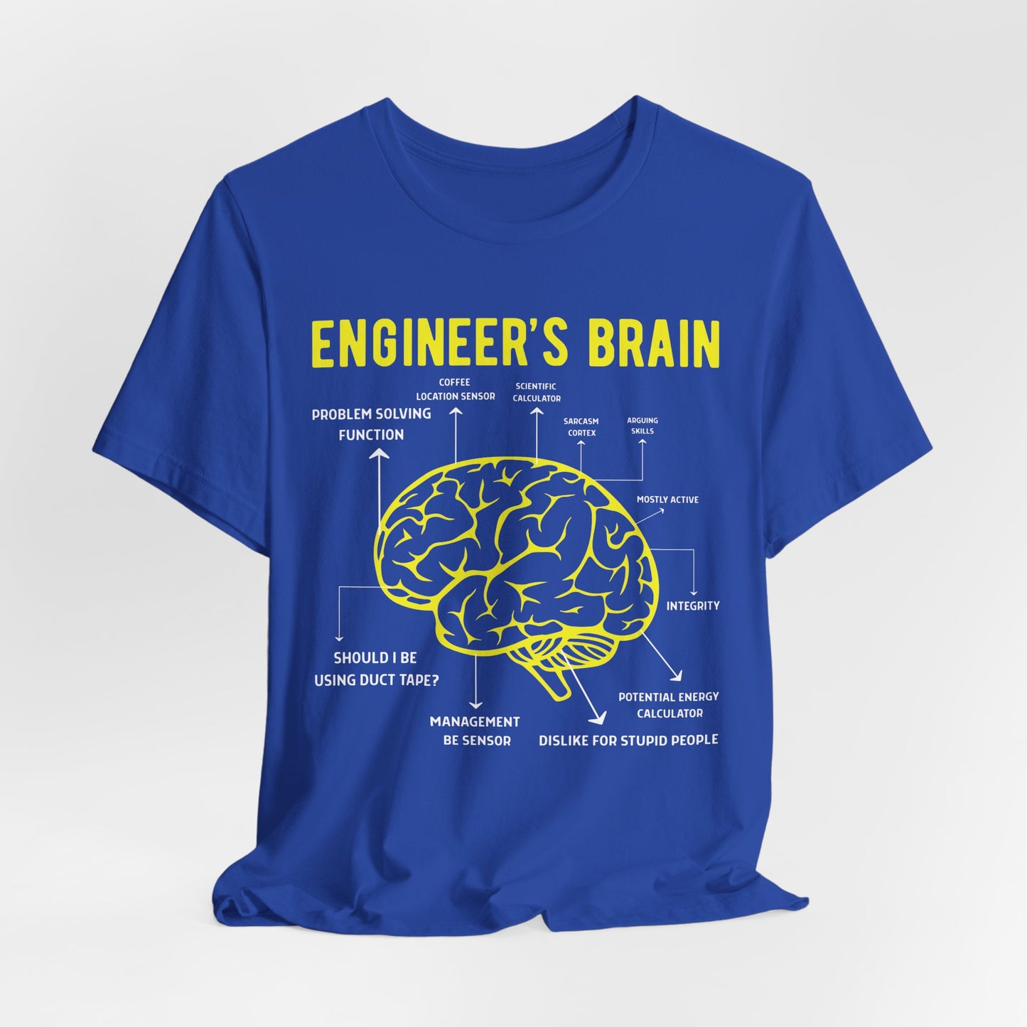 Engineer's Brain - Unisex Jersey Short Sleeve Tee - 13536