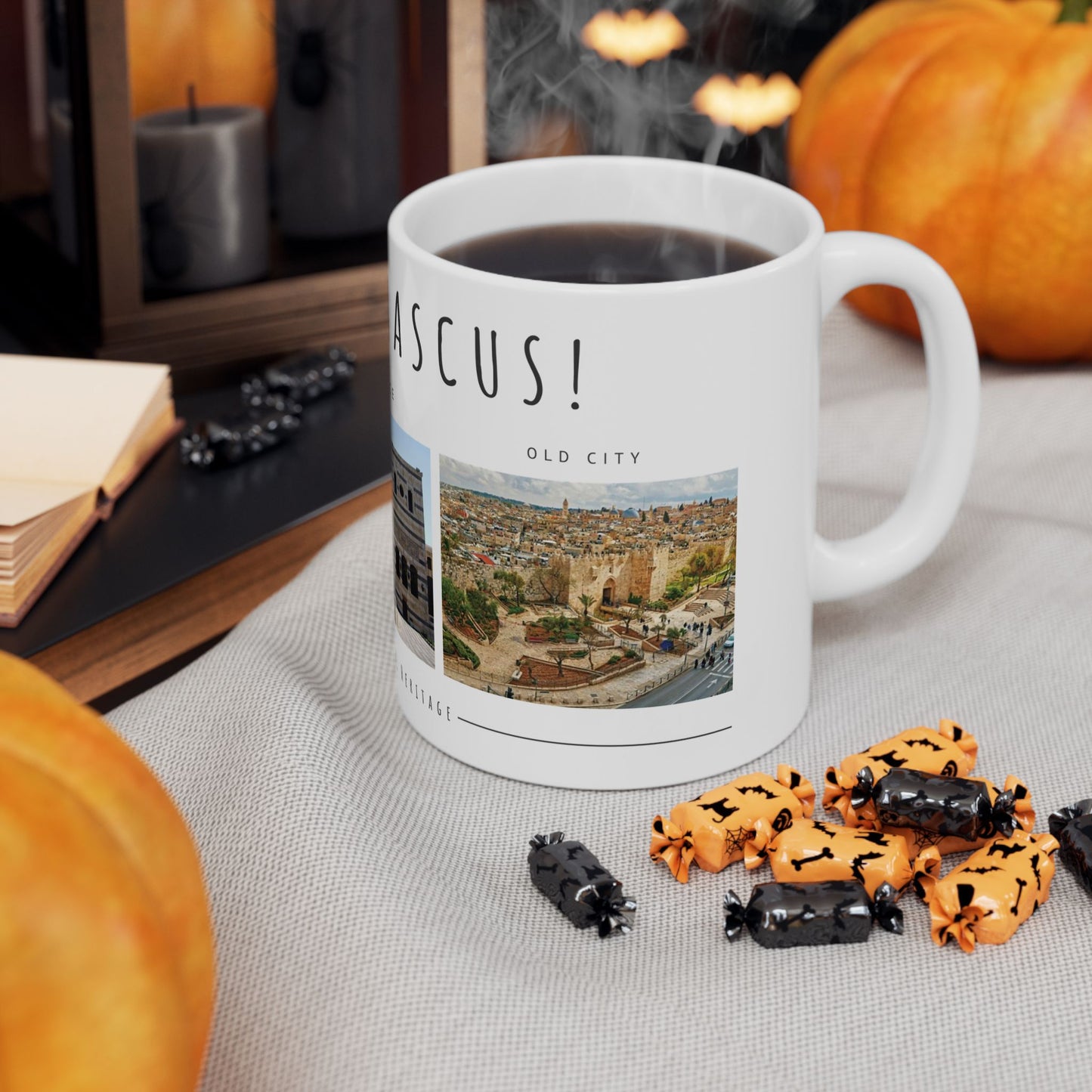 Hello Damascus! Ceramic Mug - 11oz & 15oz - 12239