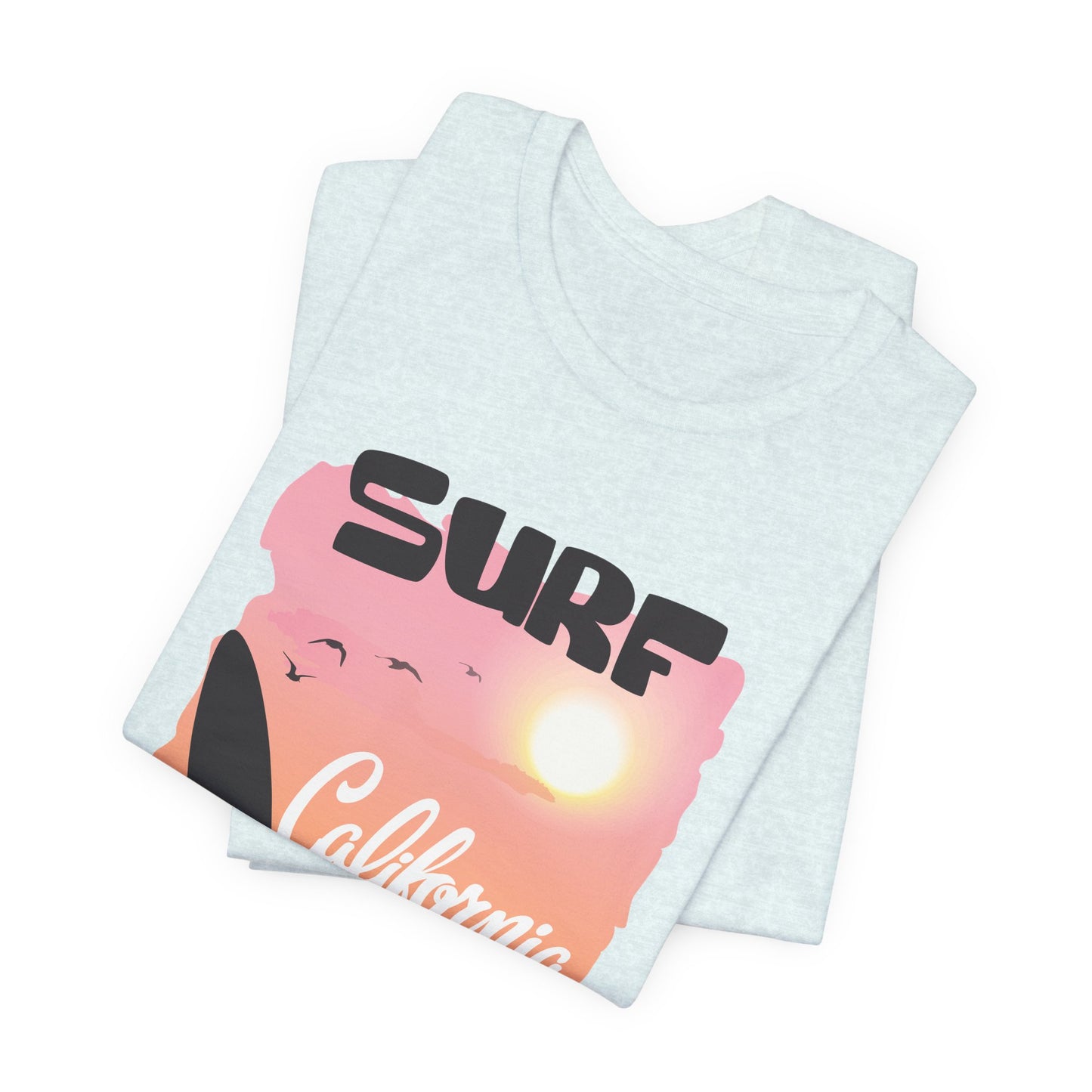 Surf California, Wave Riders - Unisex Jersey Short Sleeve Tee