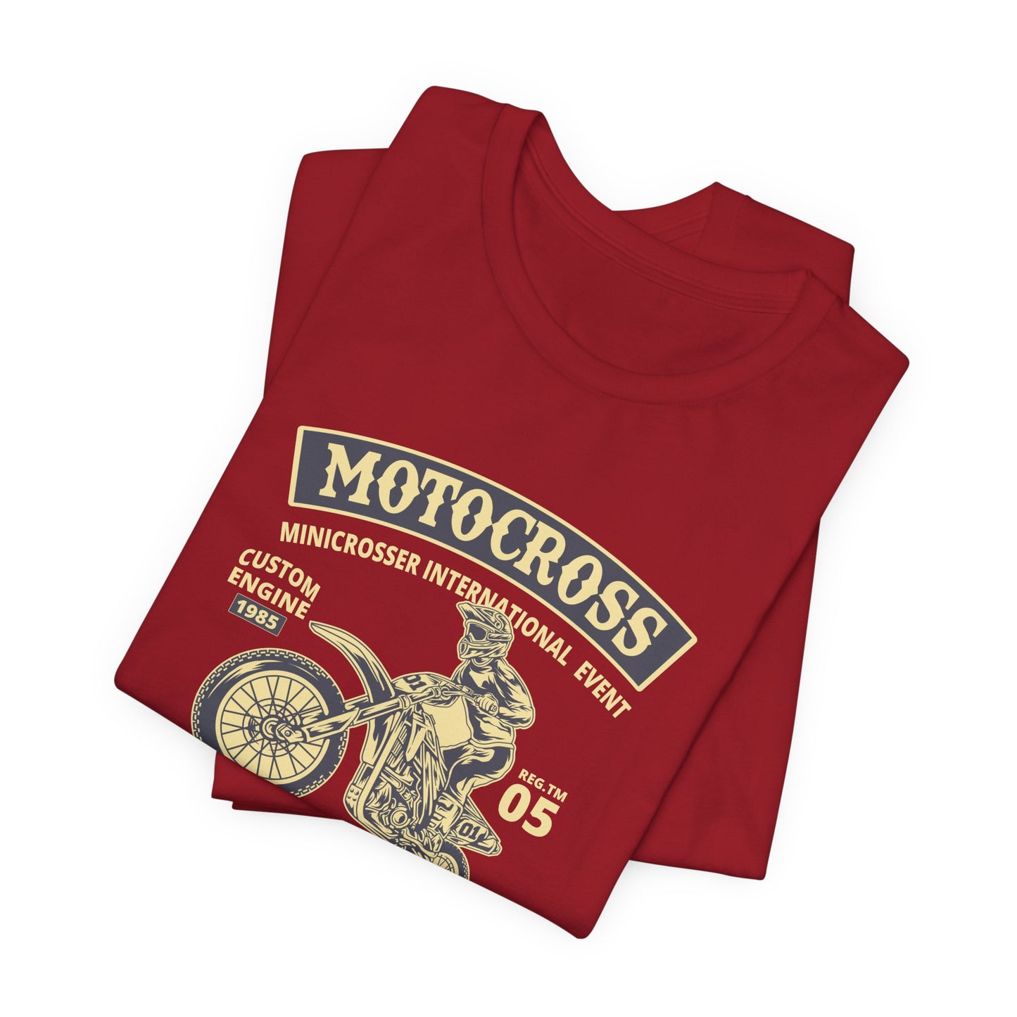 Motocross, Dirt Racing - Unisex Jersey Short Sleeve Tee