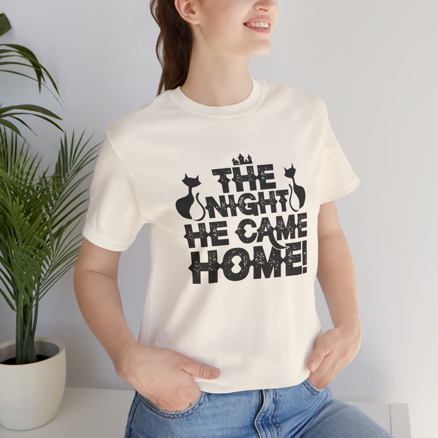 Halloween: The Night He Came Home! - Unisex Jersey Short Sleeve Tee