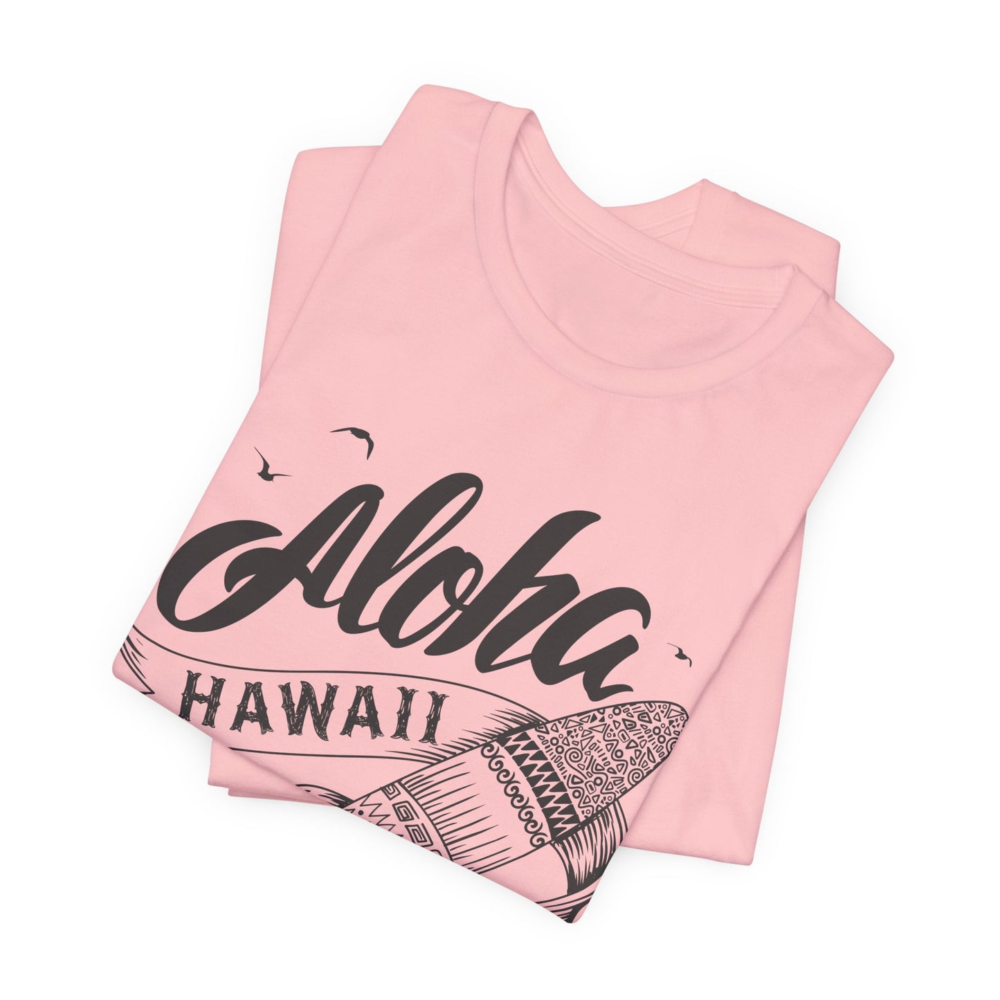 Aloha, Hawaii, Surf Rider - Unisex Jersey Short Sleeve Tee - 13181