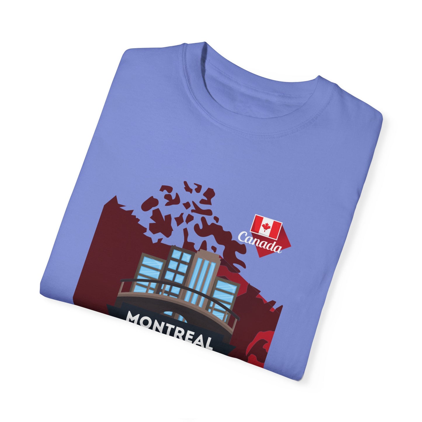 Montreal Graphic Unisex T-Shirt - Perfect for Travelers & Locals - 12201