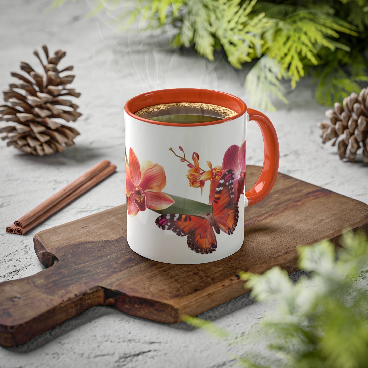 Butterflies: Nature's Delicate Dancer - Colorful Mugs, 11oz