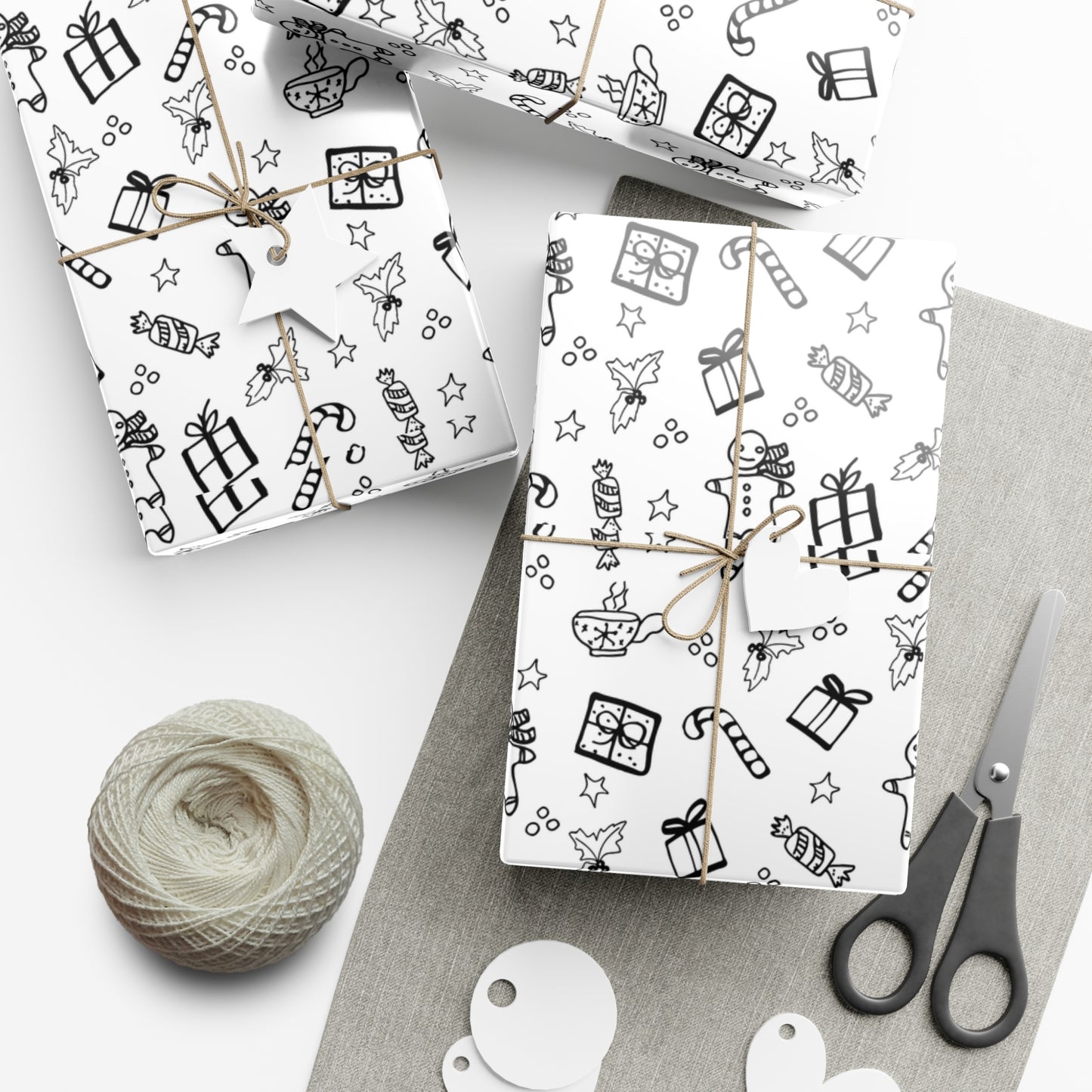 Merry Christmas - Gift Wrap Papers - 10142