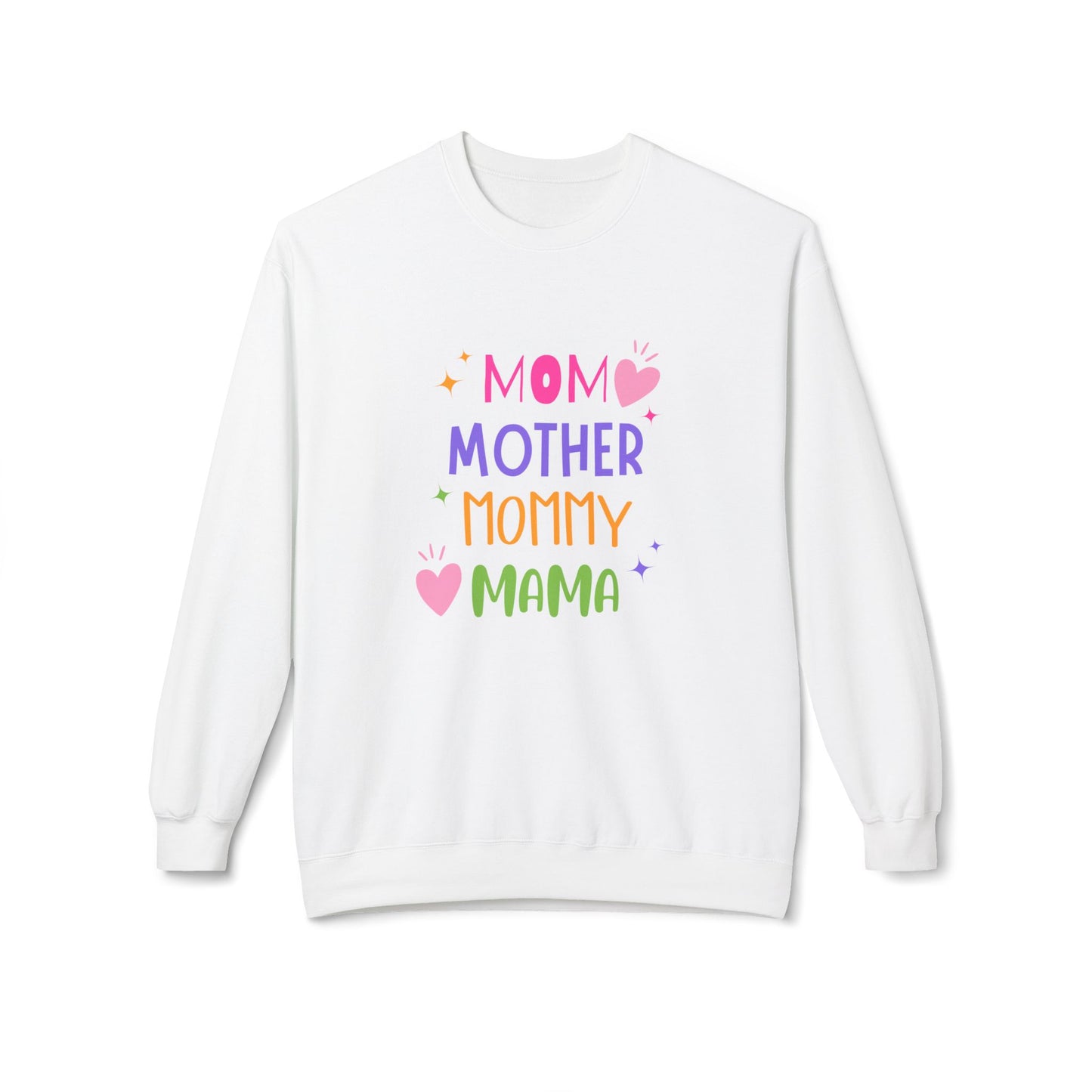Mom, Mother,  Mommy, Mama - Crewneck Sweatshirt - Perfect Gift for Mother's Day - 11894