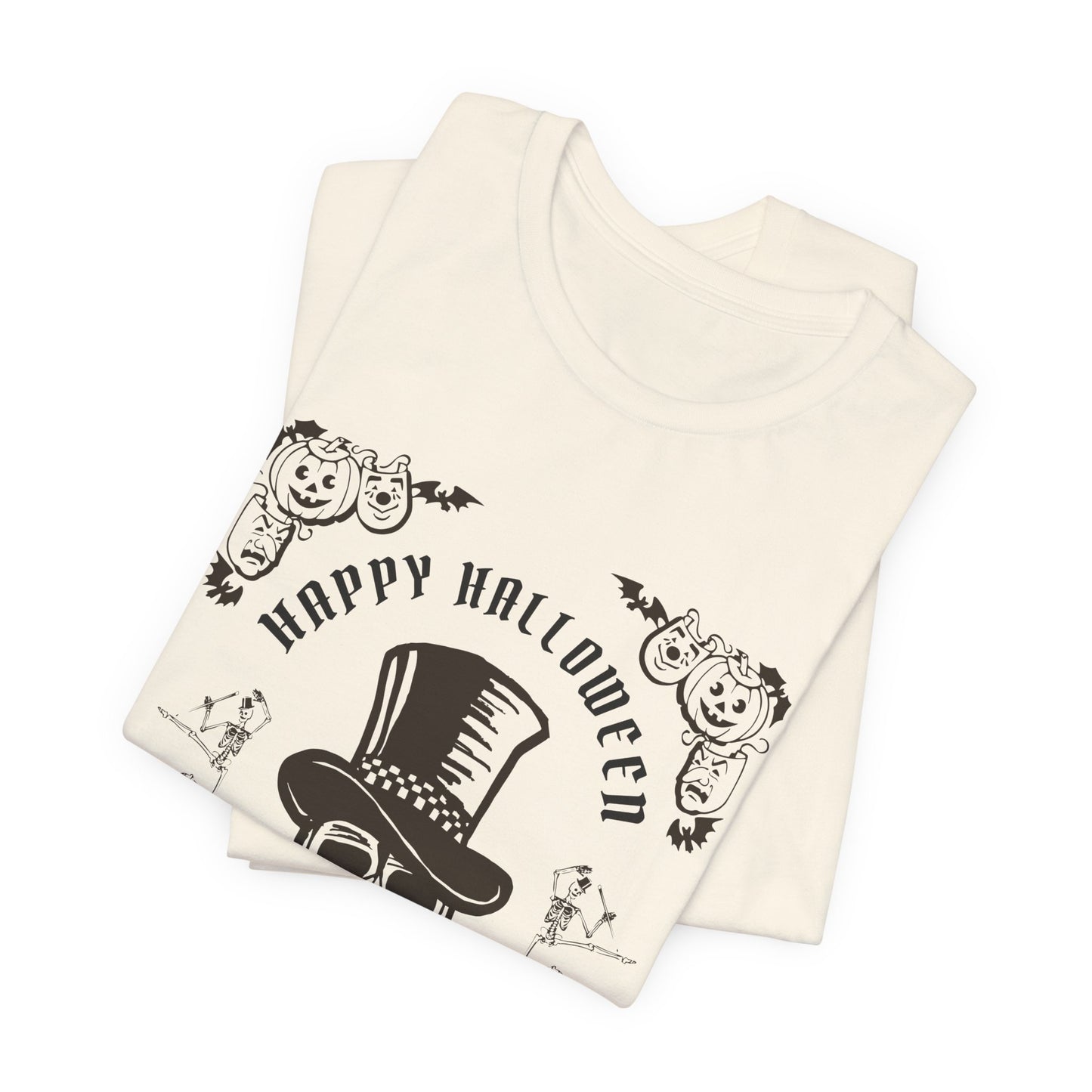 Happy Halloween, Let's Get Spooky - Unisex Jersey Short Sleeve Tee