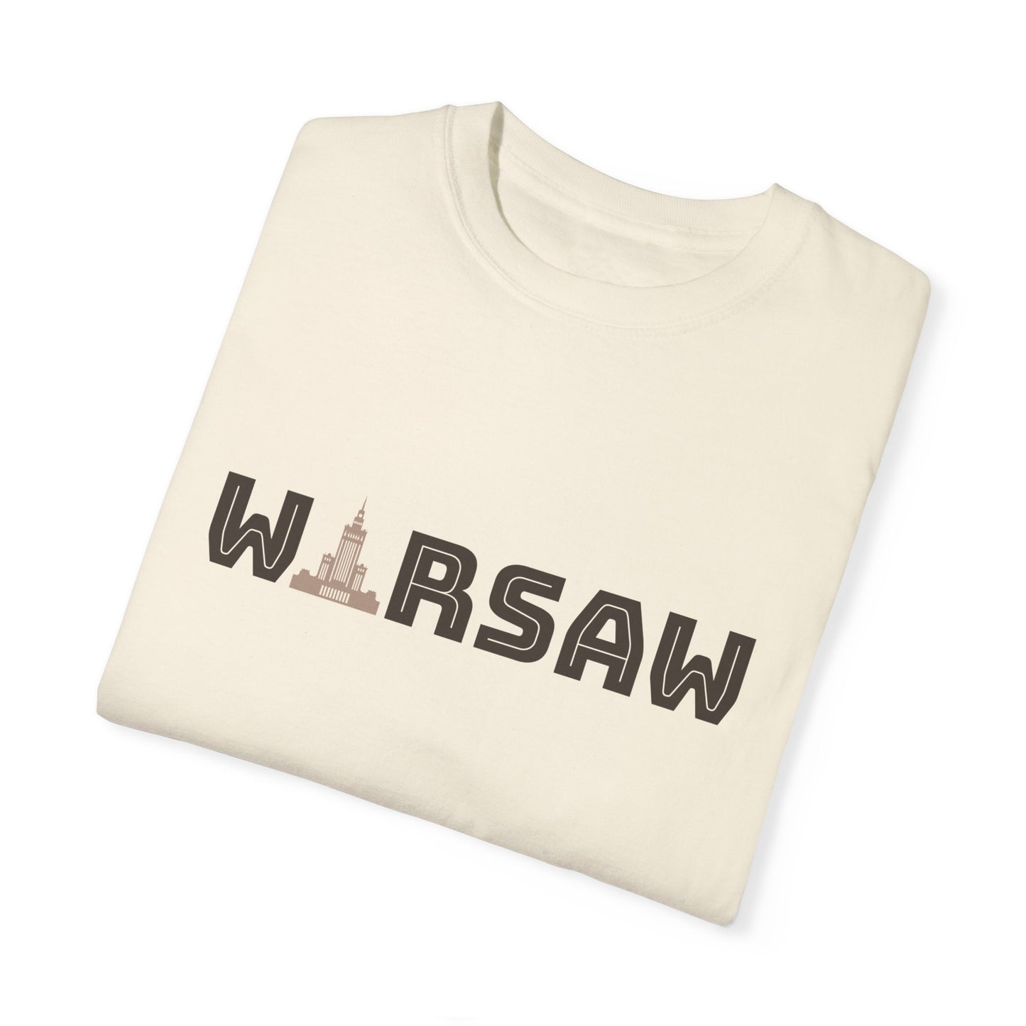 Warsaw City Graphic Unisex T-Shirt – Perfect for Travelers and Locals - 12141