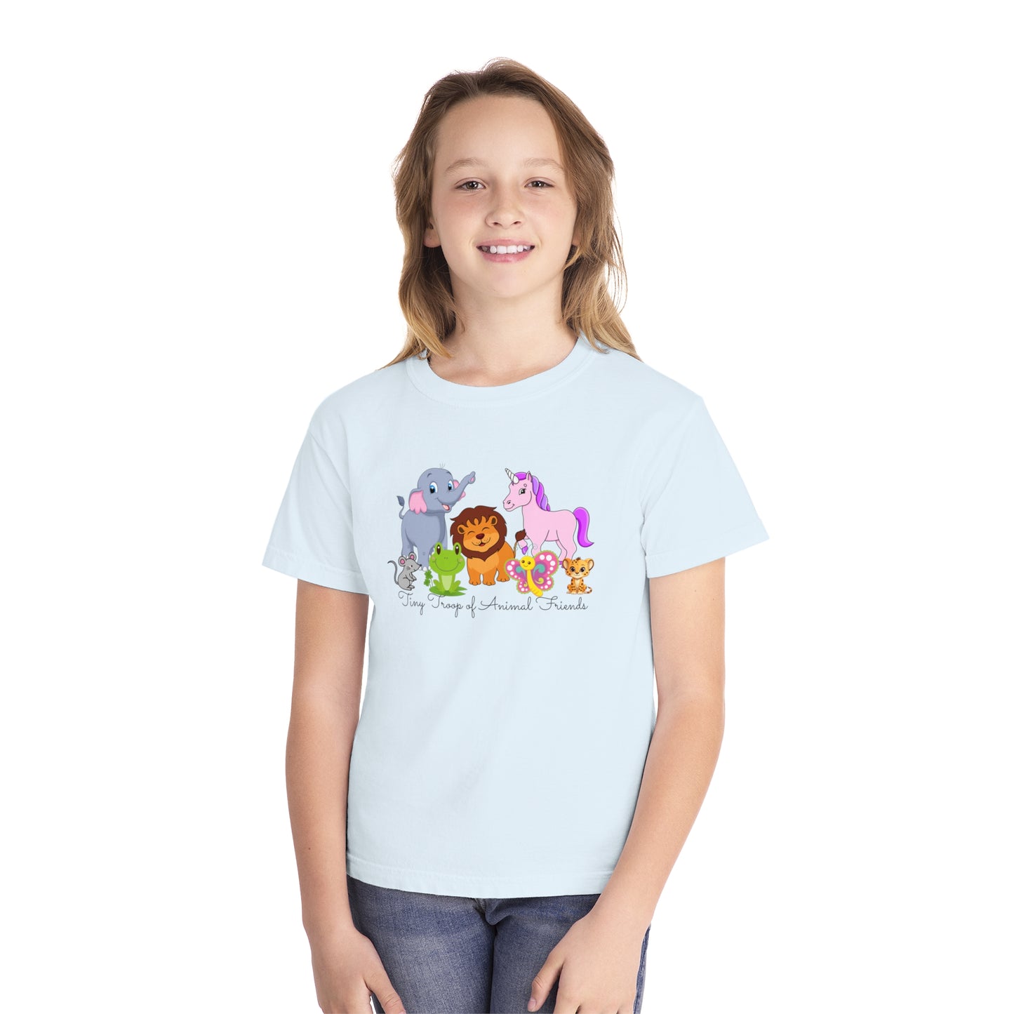 Tiny Troop of Animal Friends  -  Kid's Tee