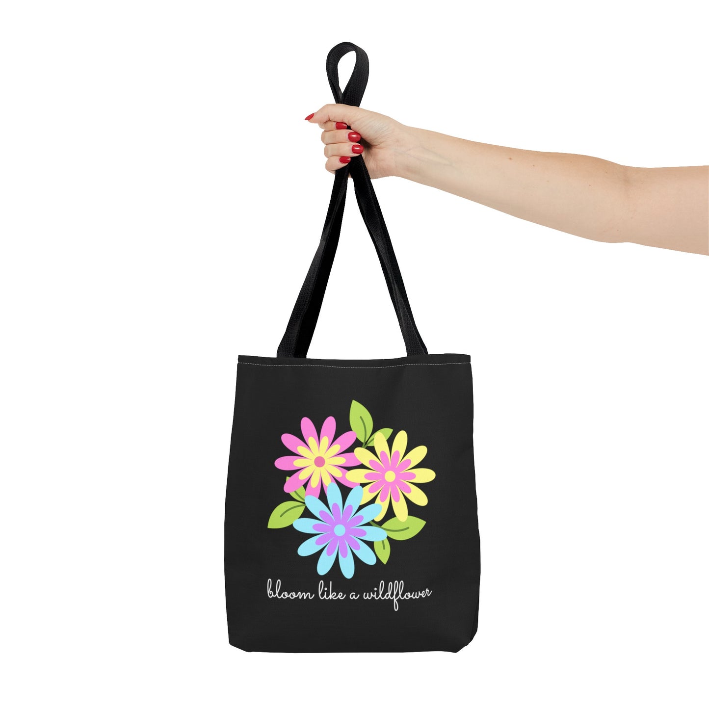 Bright Flower Tote Bag (AOP)