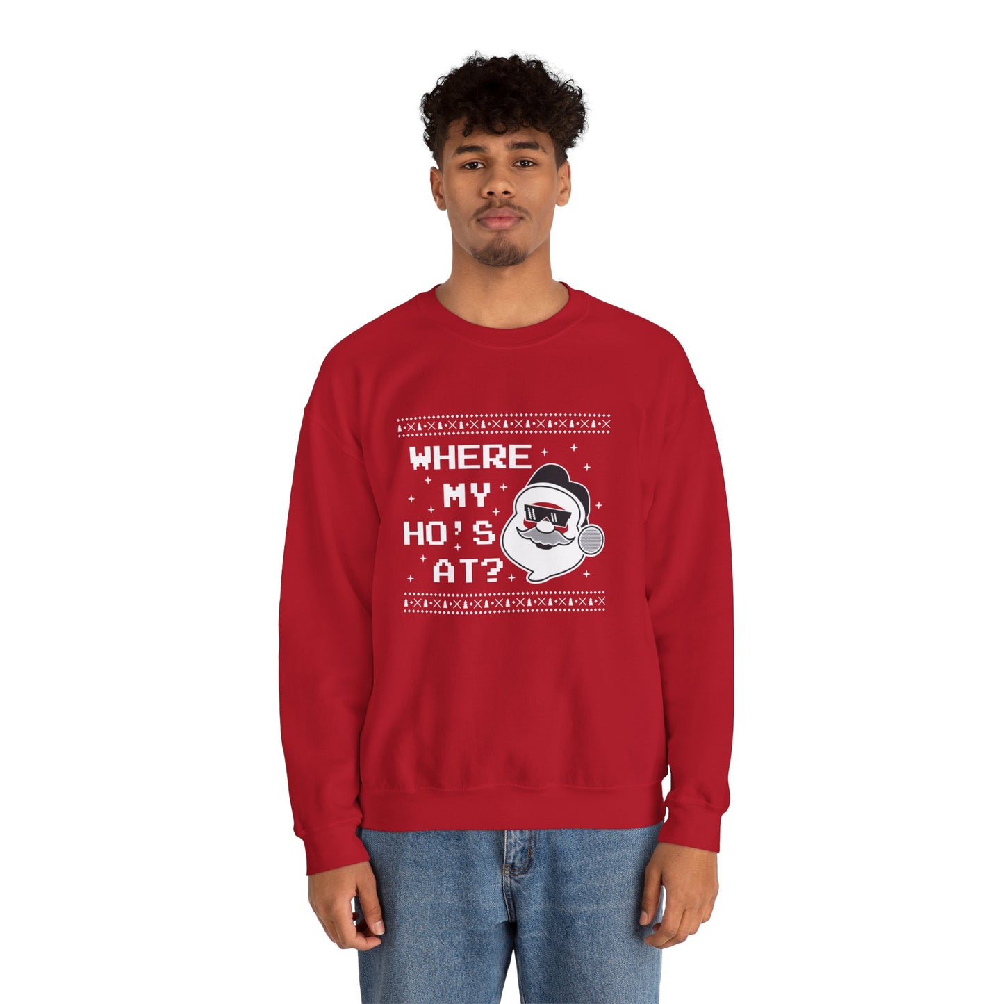 Where My Ho's At?  - Unisex Heavy Blend™ Crewneck Sweatshirt