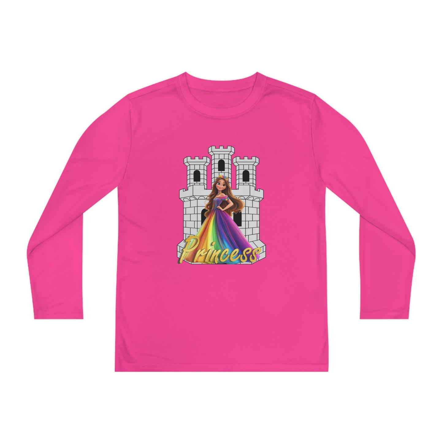 Every Girl Is a Princess  - Youth Long Sleeve Competitor Tee