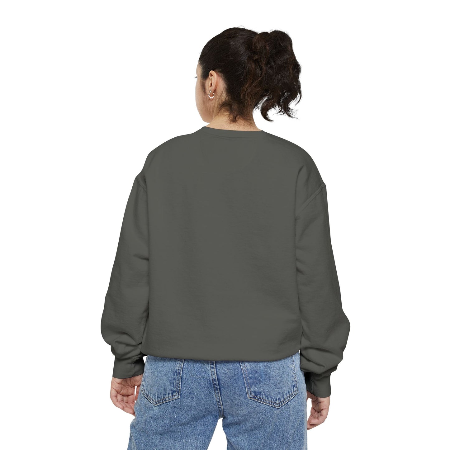 Mom Fuel Sweatshirt - Cozy Unisex Garment-Dyed Top for Moms - 11834