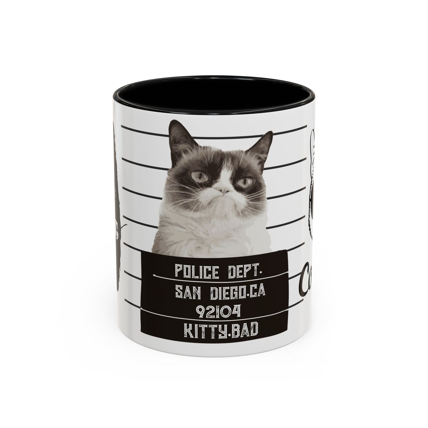 Kitty Bad - Accent Coffee Mug (11, 15oz)