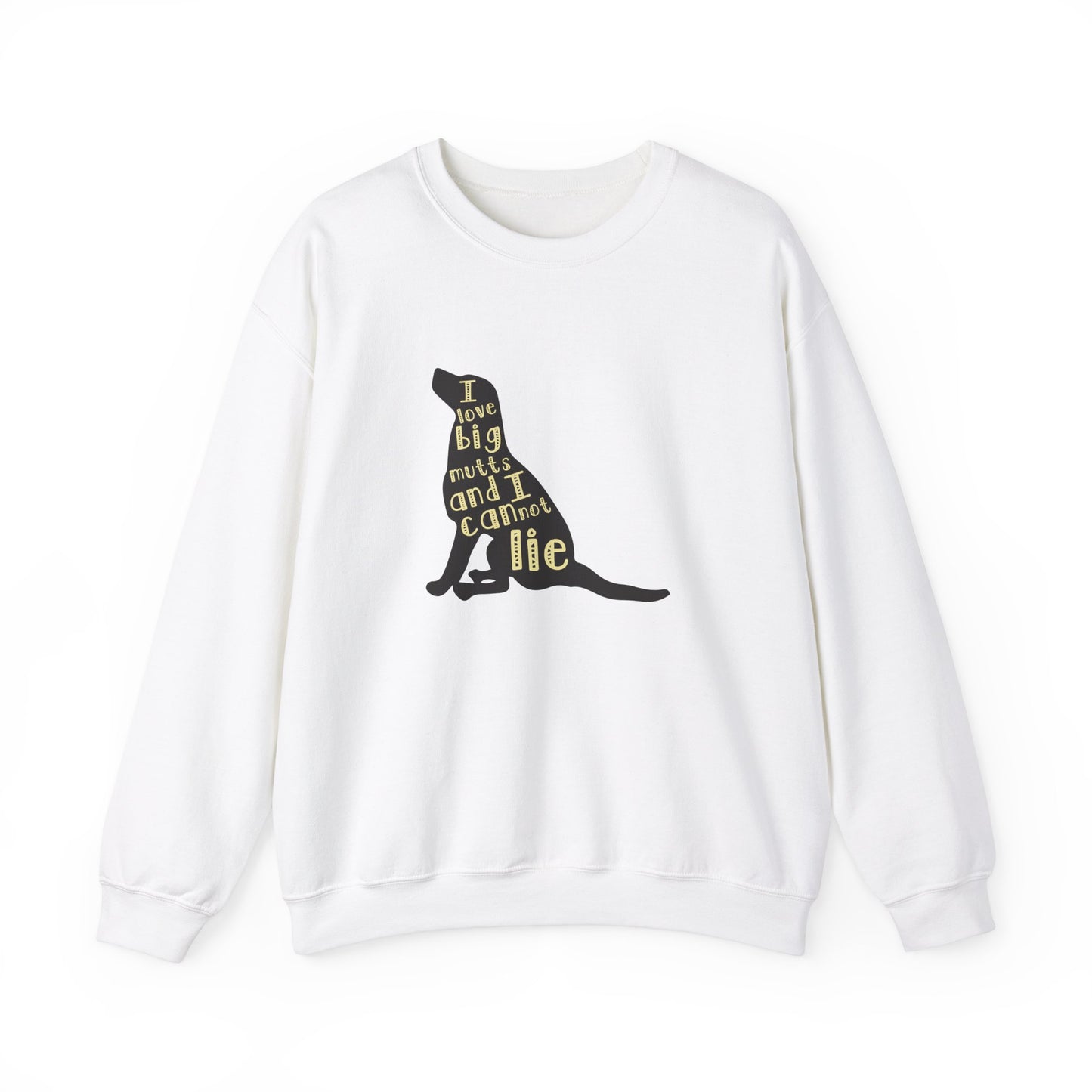 I Love Big Mutts and I Cannot Lie - Unisex Heavy Blend™ Crewneck Sweatshirt