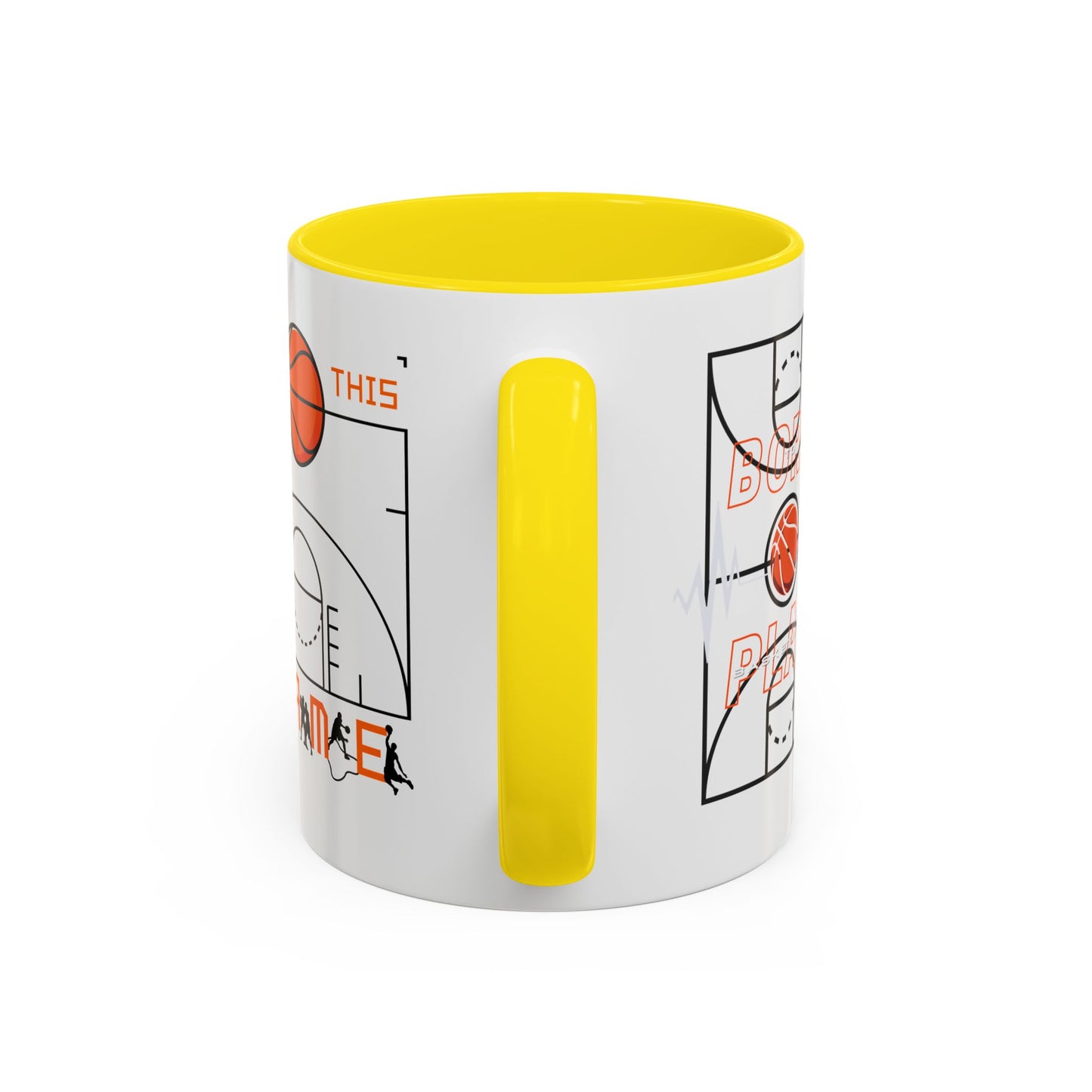 Basketball - Accent Coffee Mug (11, 15oz) - 10715