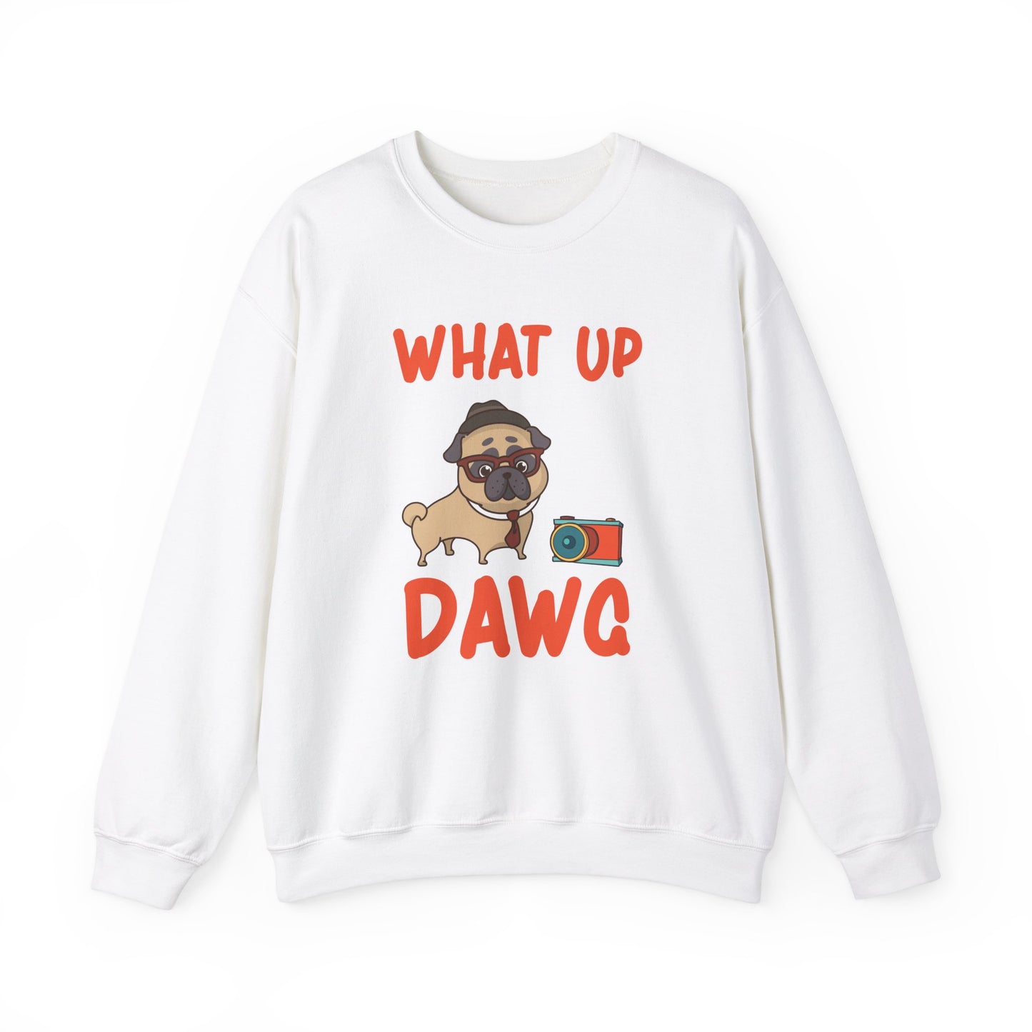 What up, Dawg - Unisex Heavy Blend™ Crewneck Sweatshirt