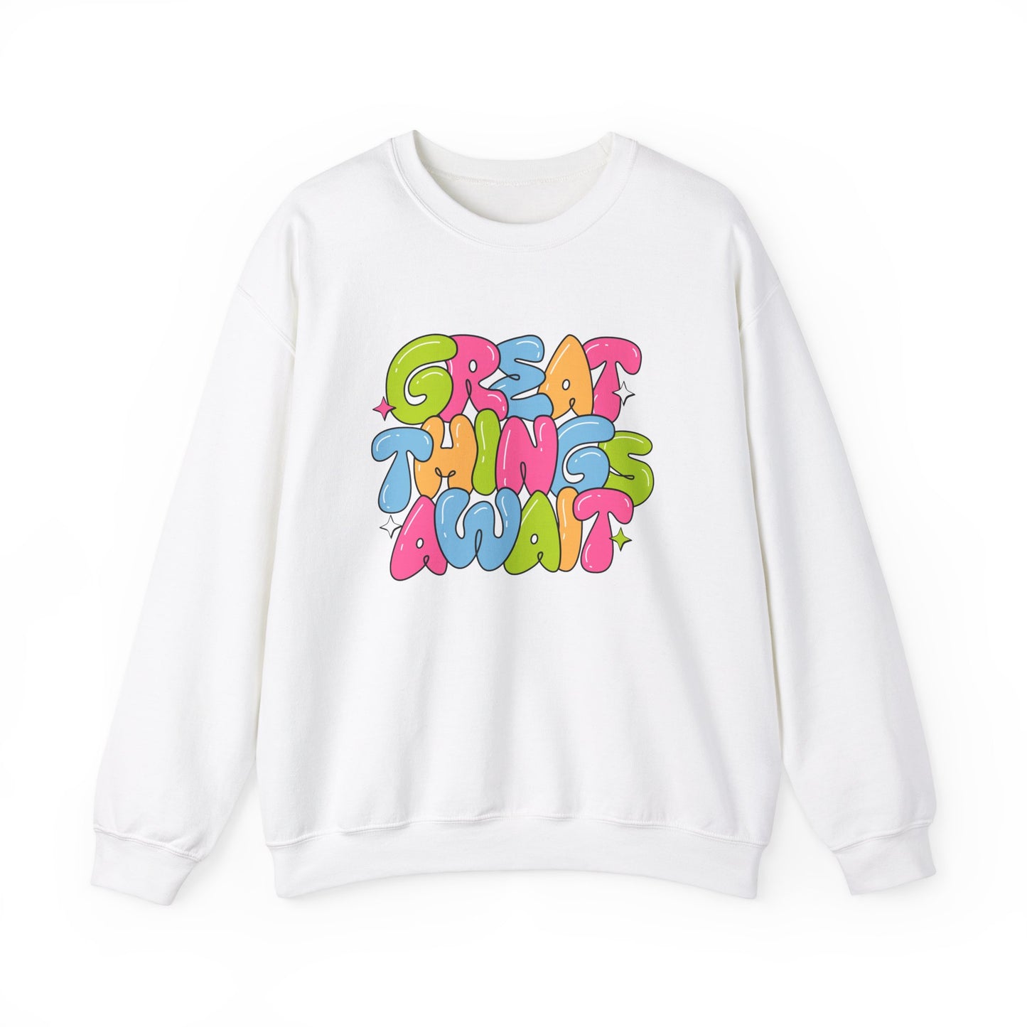 Great Things Awaits - Unisex Heavy Blend™ Crewneck Sweatshirt
