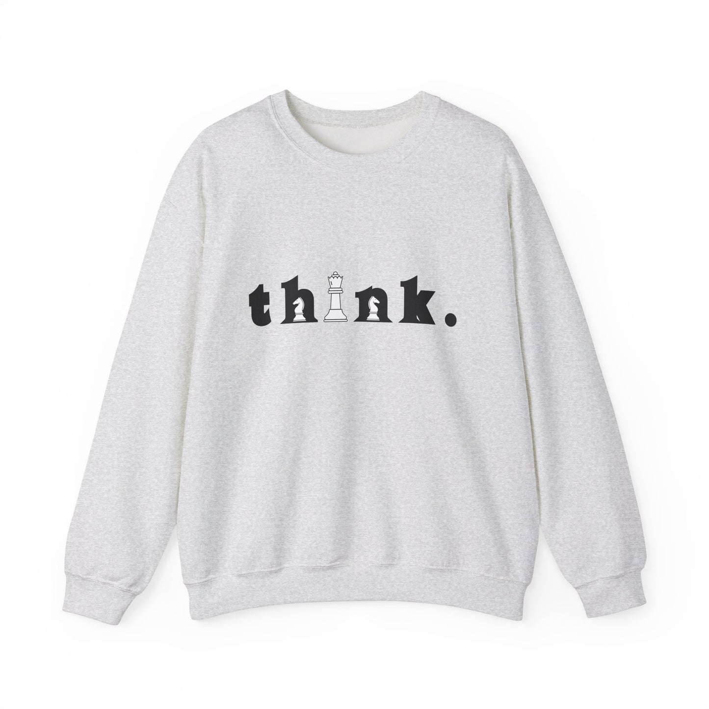 THINK - Unisex Heavy Blend™ Crewneck Sweatshirt