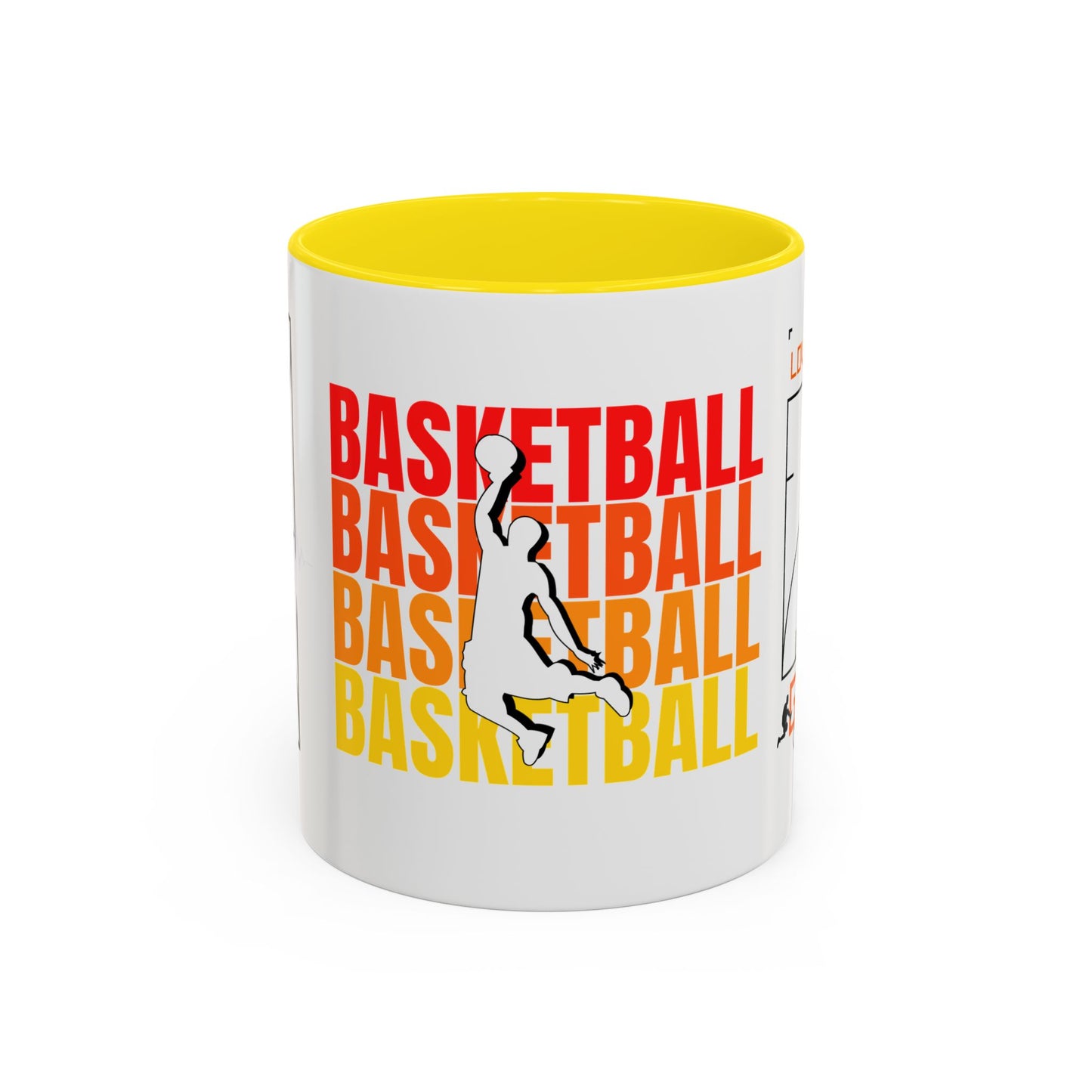 Basketball - Accent Coffee Mug (11, 15oz) - 10715