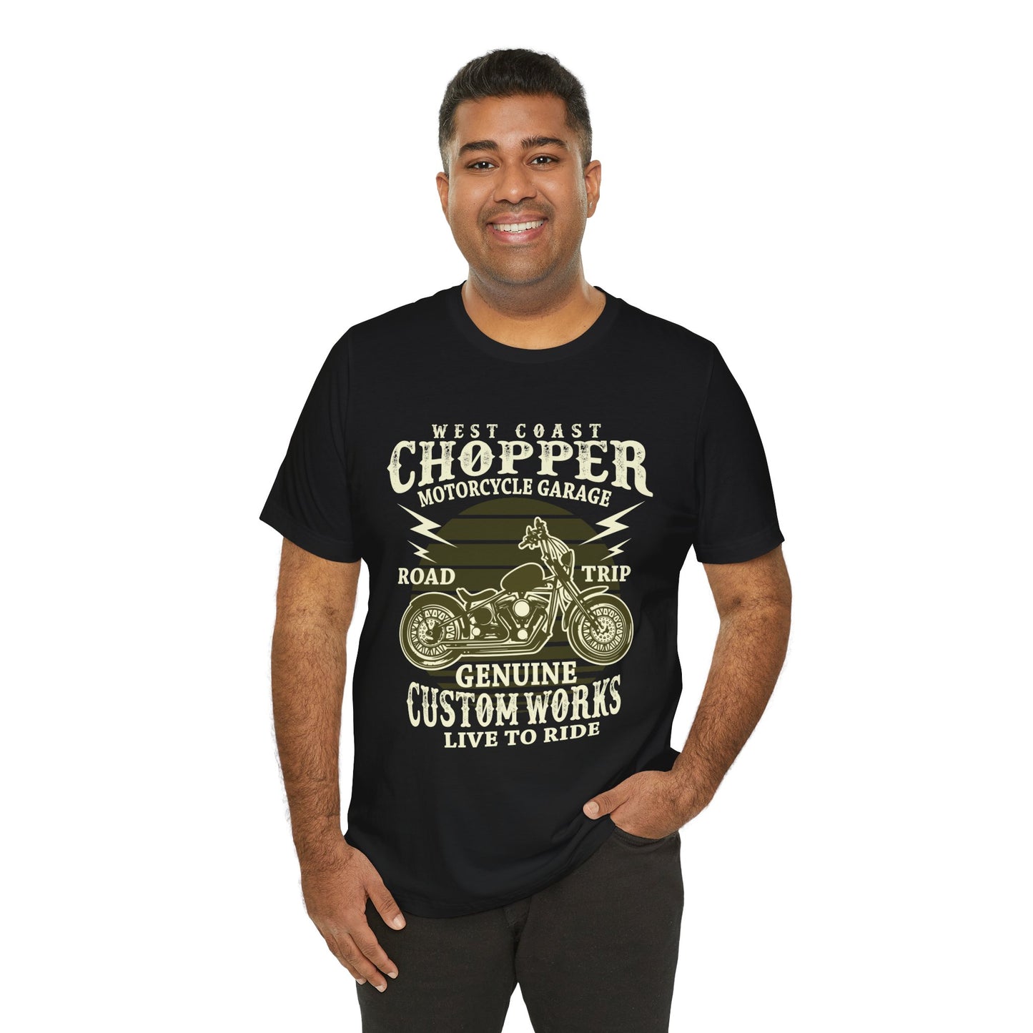 West Coast Chopper, Road Trip - Unisex Jersey Short Sleeve Tee - 13207